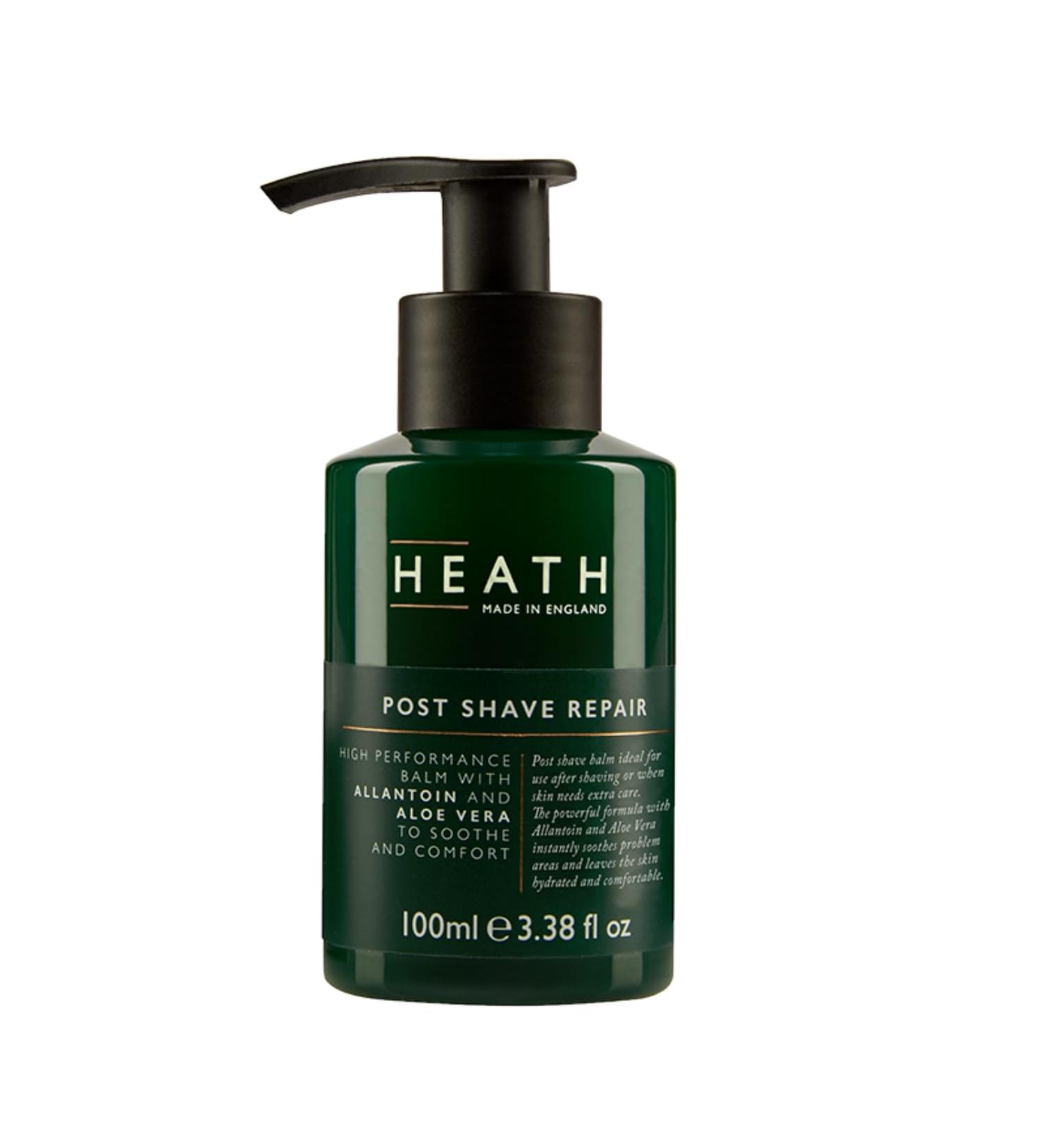 Heath Post Shave Repair Balm - Allantoin & Aloe Vera - Soothes Irritated Skin - Vegan - 100ml - Buy Online on GoSupps.com