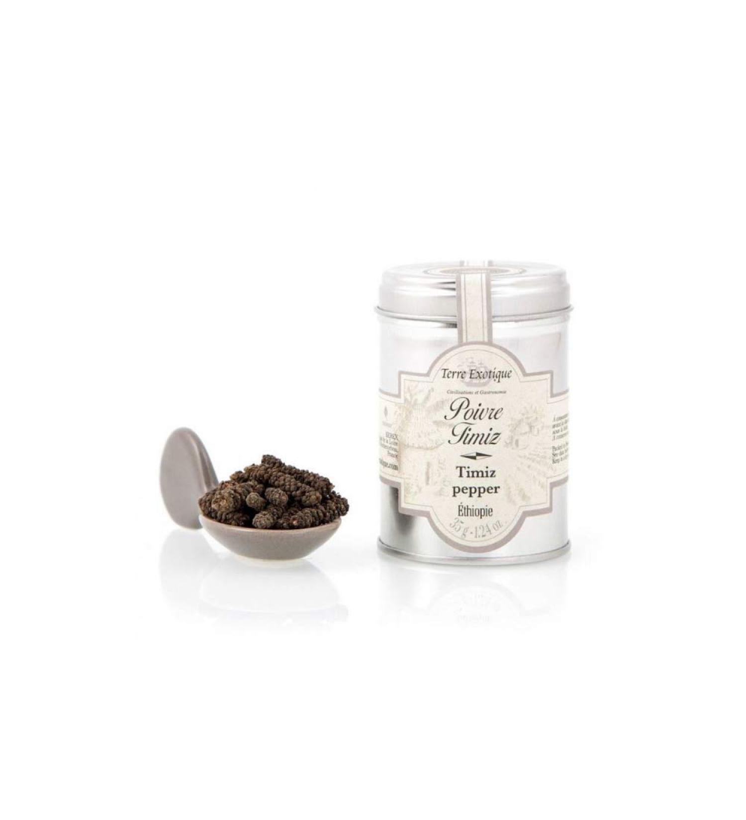 Poivre timiz (Ethiopie) boite de 35g - Terre Exotique