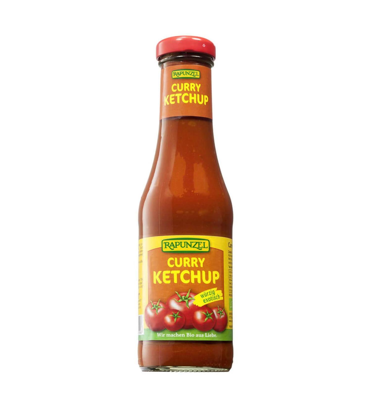 Rapunzel Naturkost Rapunzel - Curry Ketchup - 0.45 L - Pack of 6