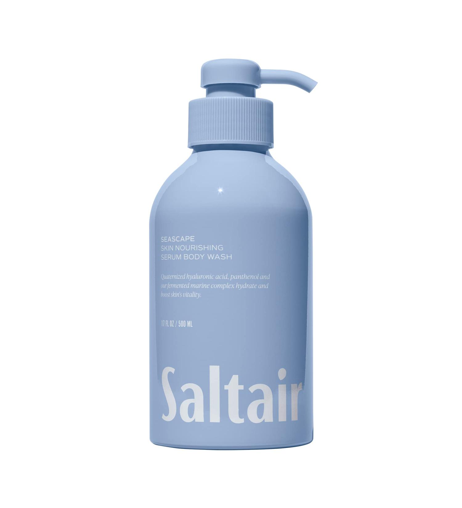 Saltair Seascape Body Wash - 17.0 Fl Oz (Pack of 1) | Exhilarating Ocean Scent - Buy Online on GoSupps.com