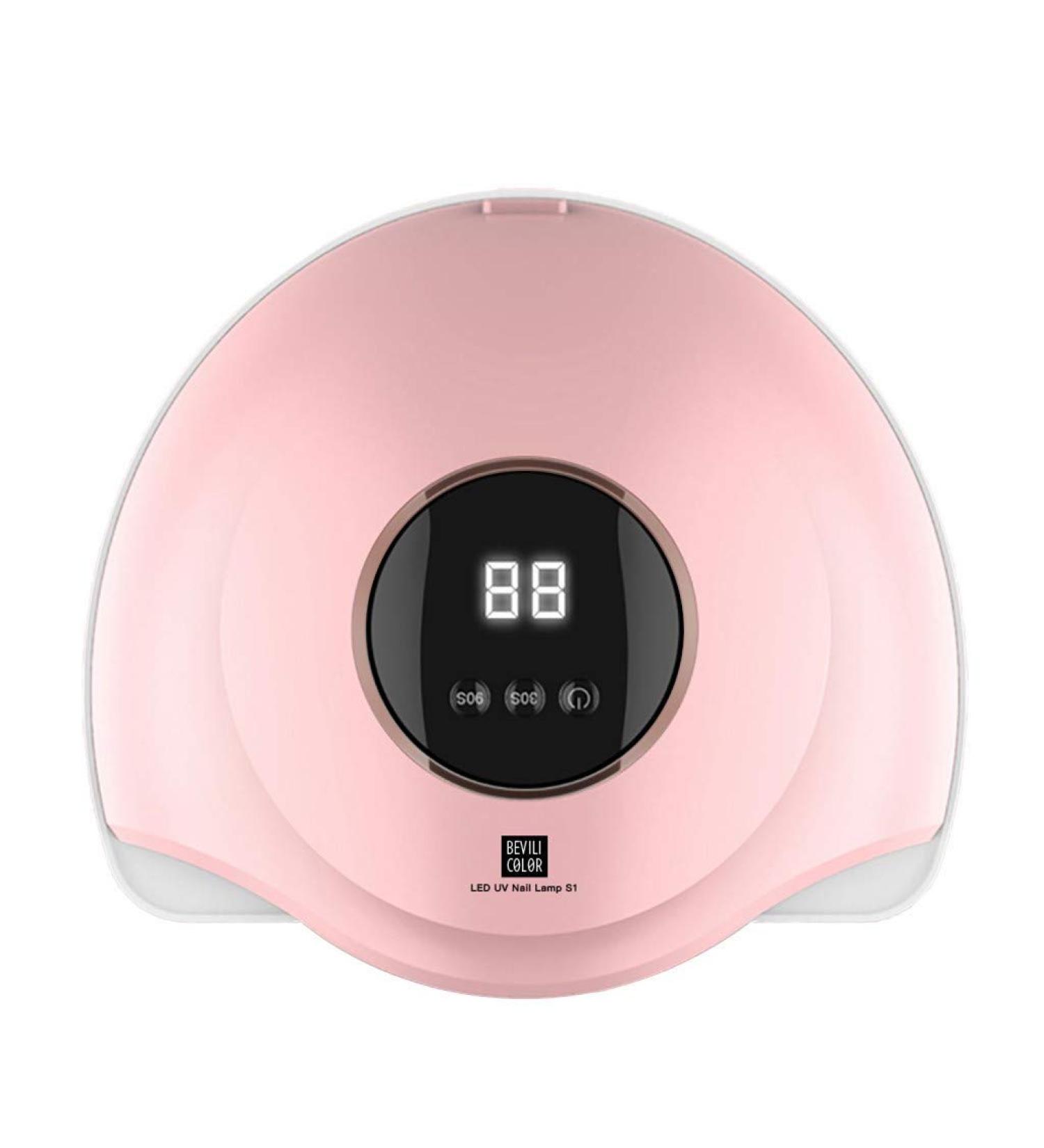 LED UV Nail Lamps Pink 36W Gentle & Not Hurt Hands Black Gel Nail Polish Nail Dryer Curing Lamp with 30/90S Timers Auto Sensor LED Digital Display USB Plug Carry Convenient for Home and Salon One Size Pink - Buy Online on GoSupps.com