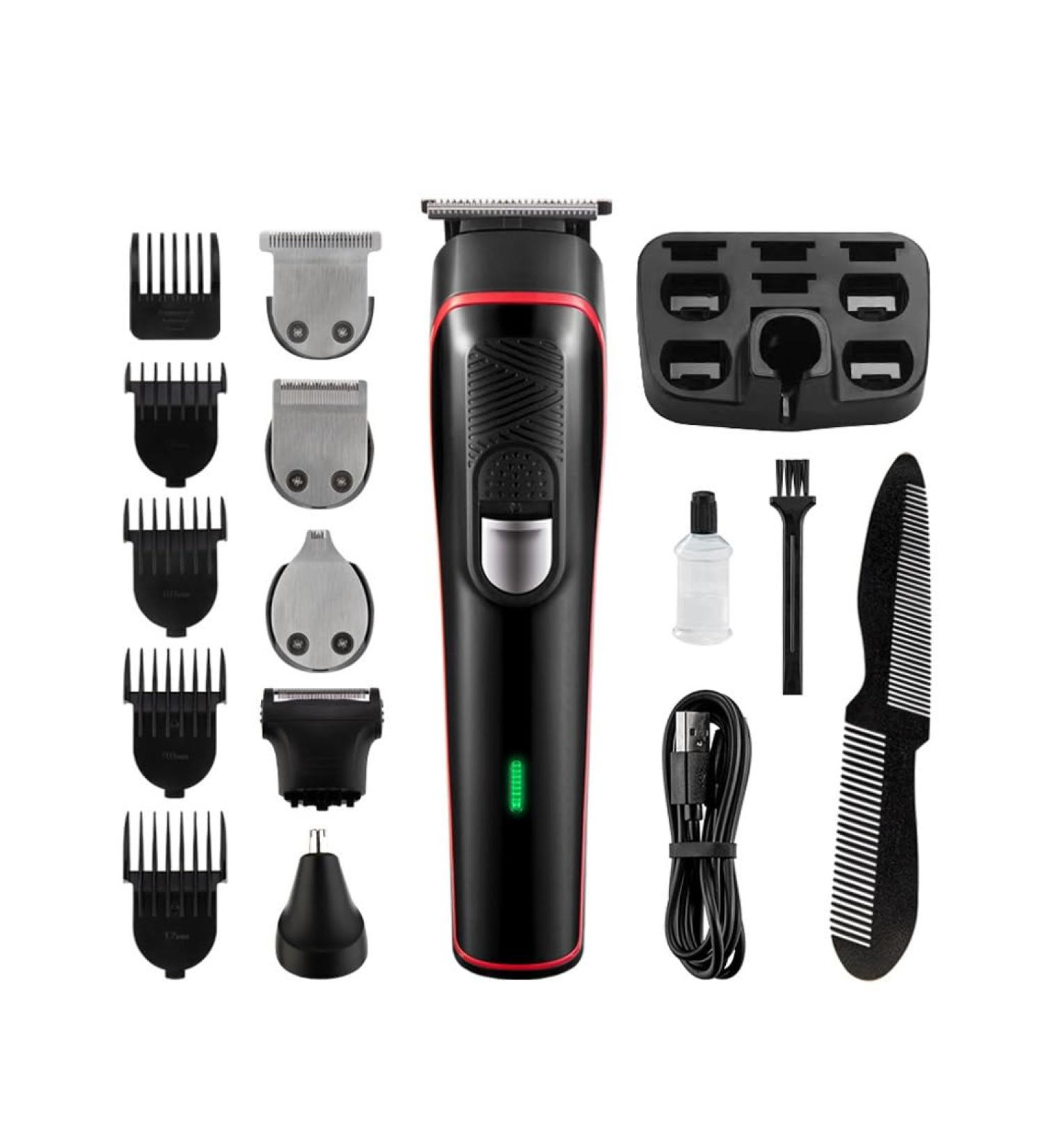 Rechargeable Multifunctional Electric Hair Clippers Set | Professional Hair Clipper for Home & Travel | International Shipping - Buy Online on GoSupps.com