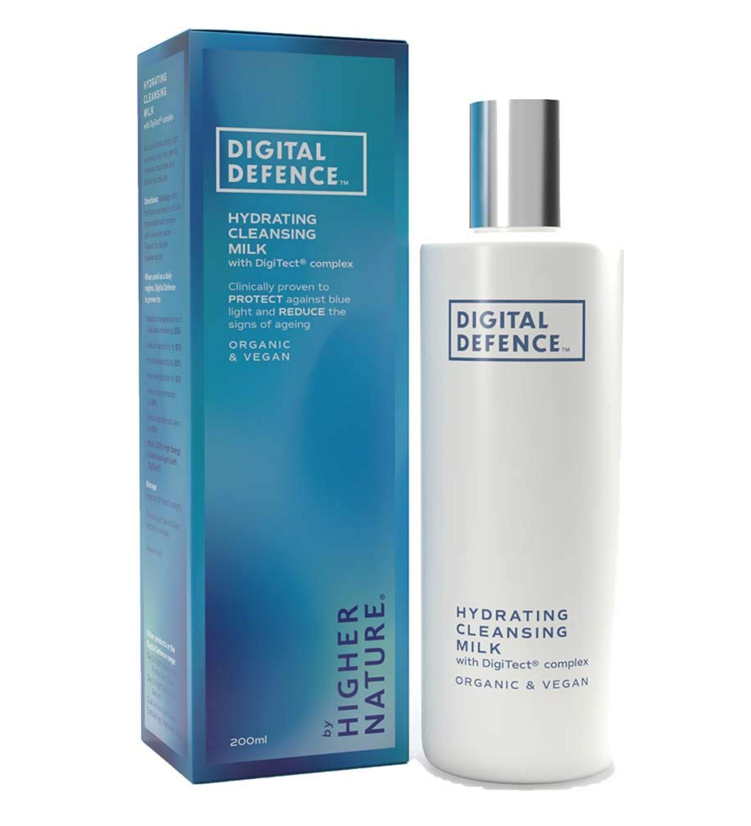 Higher Nature Digital Defence Hydrating Cleansing Milk 200ml