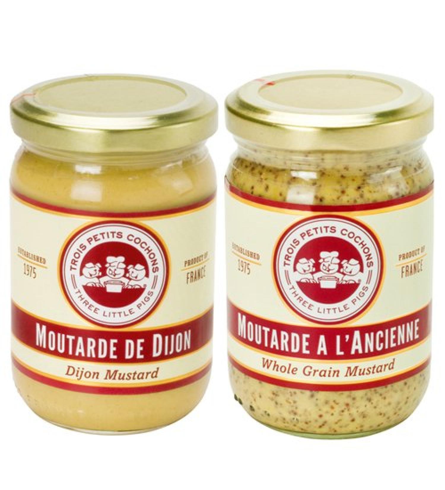 Moutarde de Dijon by Les Trois Petits Cochons (7.1 ounce)
