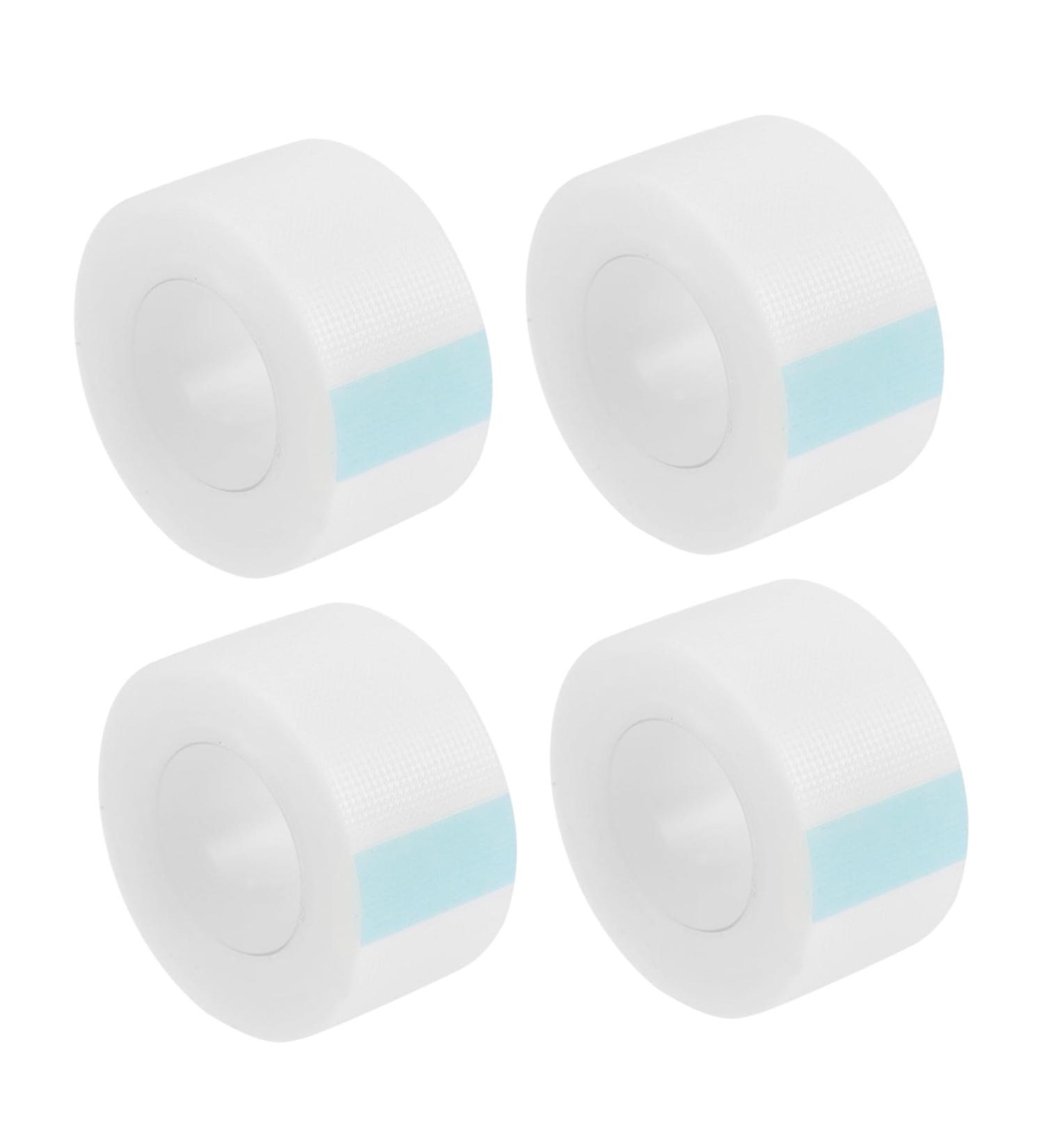 Ipetboom 4 Rolls Lash Book Organizer Plastic Tape Duct Tape Clear Eye Lift Strip Clear Duct Tape Sandwich Container Satin Wig Bag Medical Tape Eyelid Tape Girl White Double Eyelid Sticker 914x2.5cm White - Buy Online on GoSupps.com