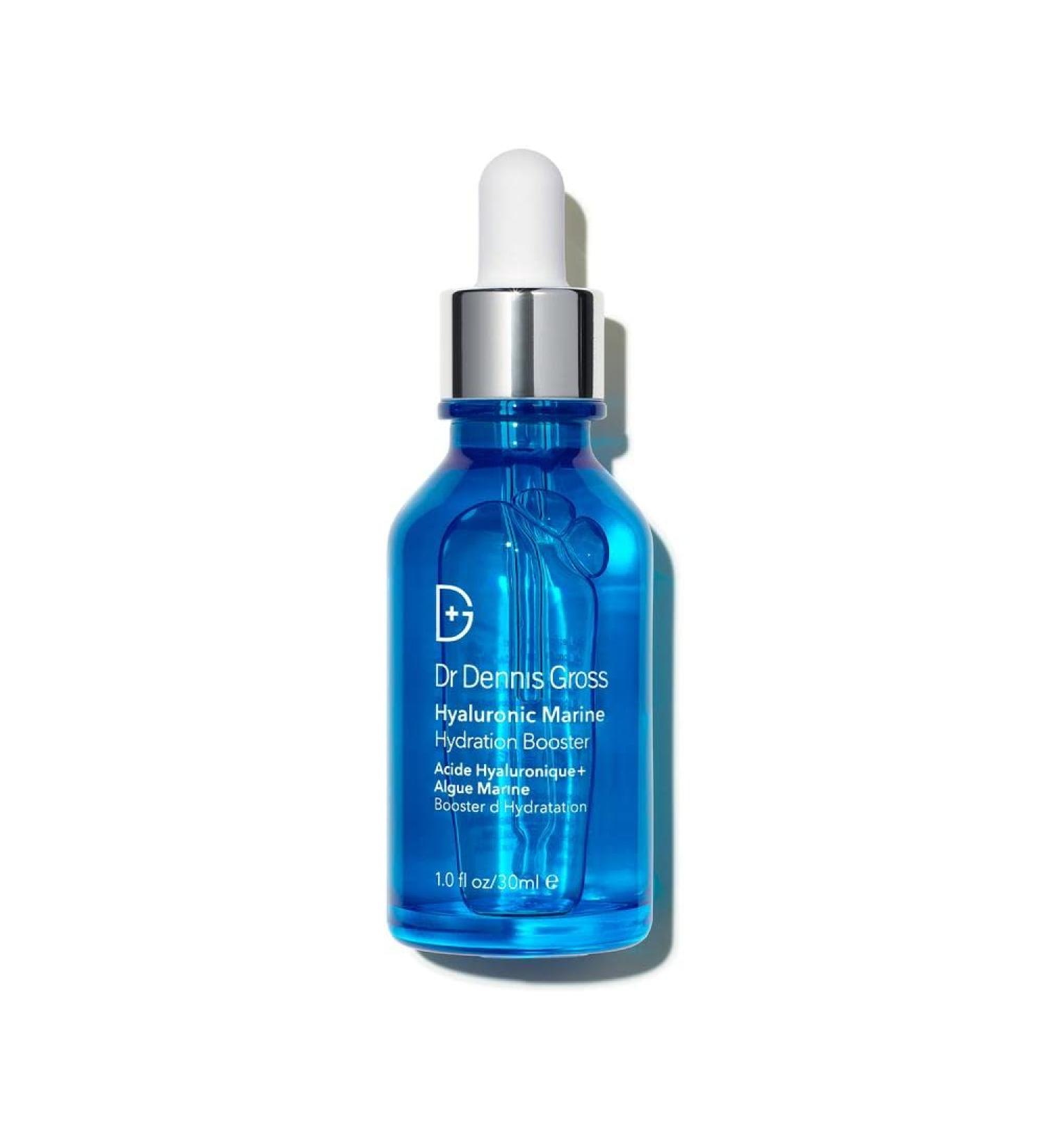 Dr. Dennis Gross Hyaluronic Marine Hydration Booster - 1 fl oz | Target Dehydrated Skin, Rough Texture, Dry Lines & Wrinkles - Buy Online on GoSupps.com