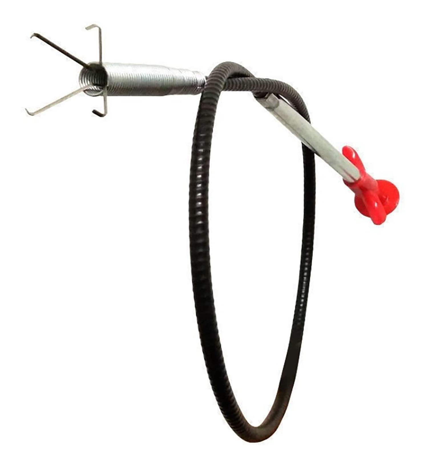 79 Inch Retractable Pick-Up Tool with 4 Claws - Spring Pipeline Dredge Hook Cleaner & Sink Drain Clog Remover - Buy Online on GoSupps.com