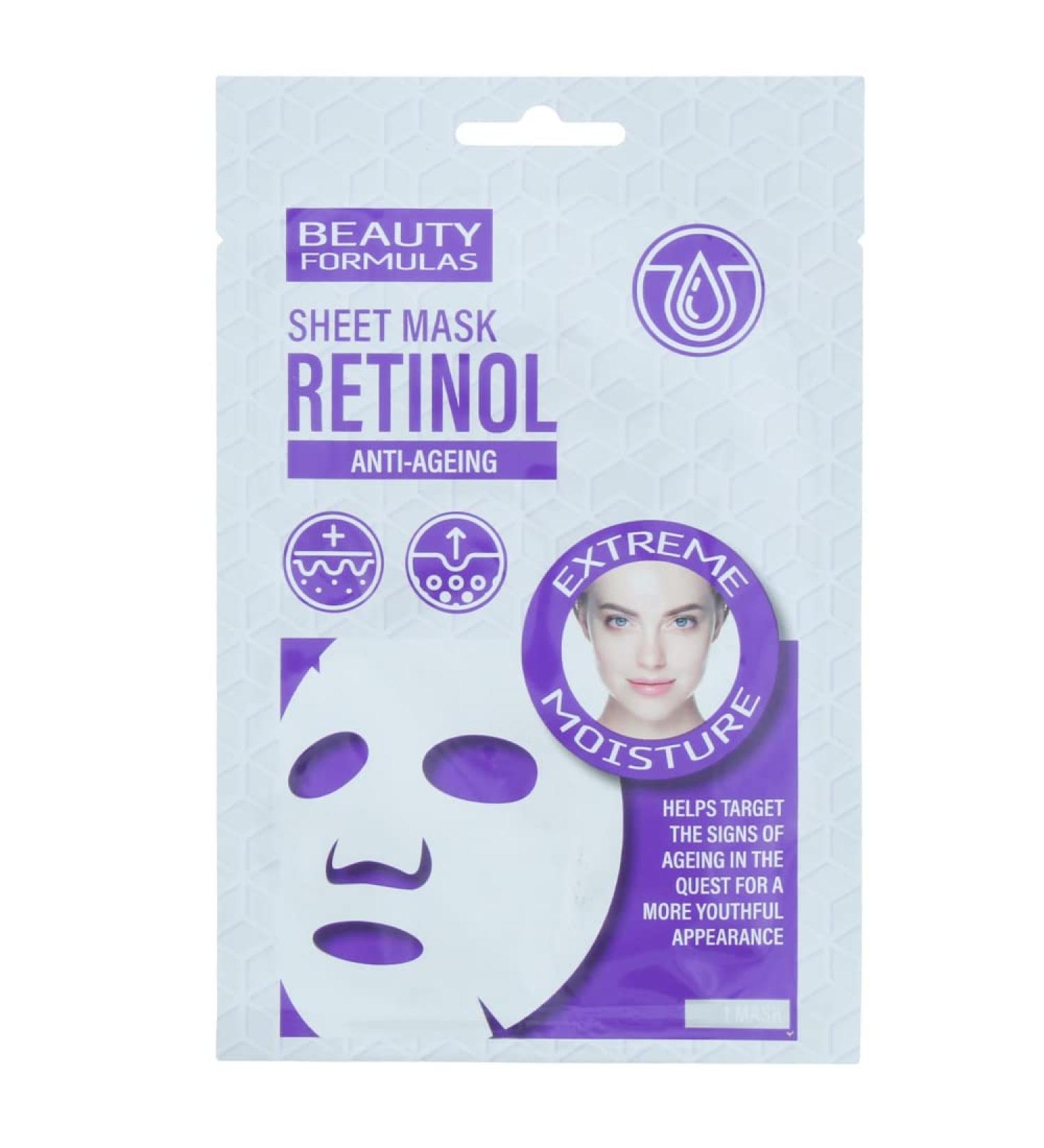 Beauty Formulas Retinol Sheet Mask