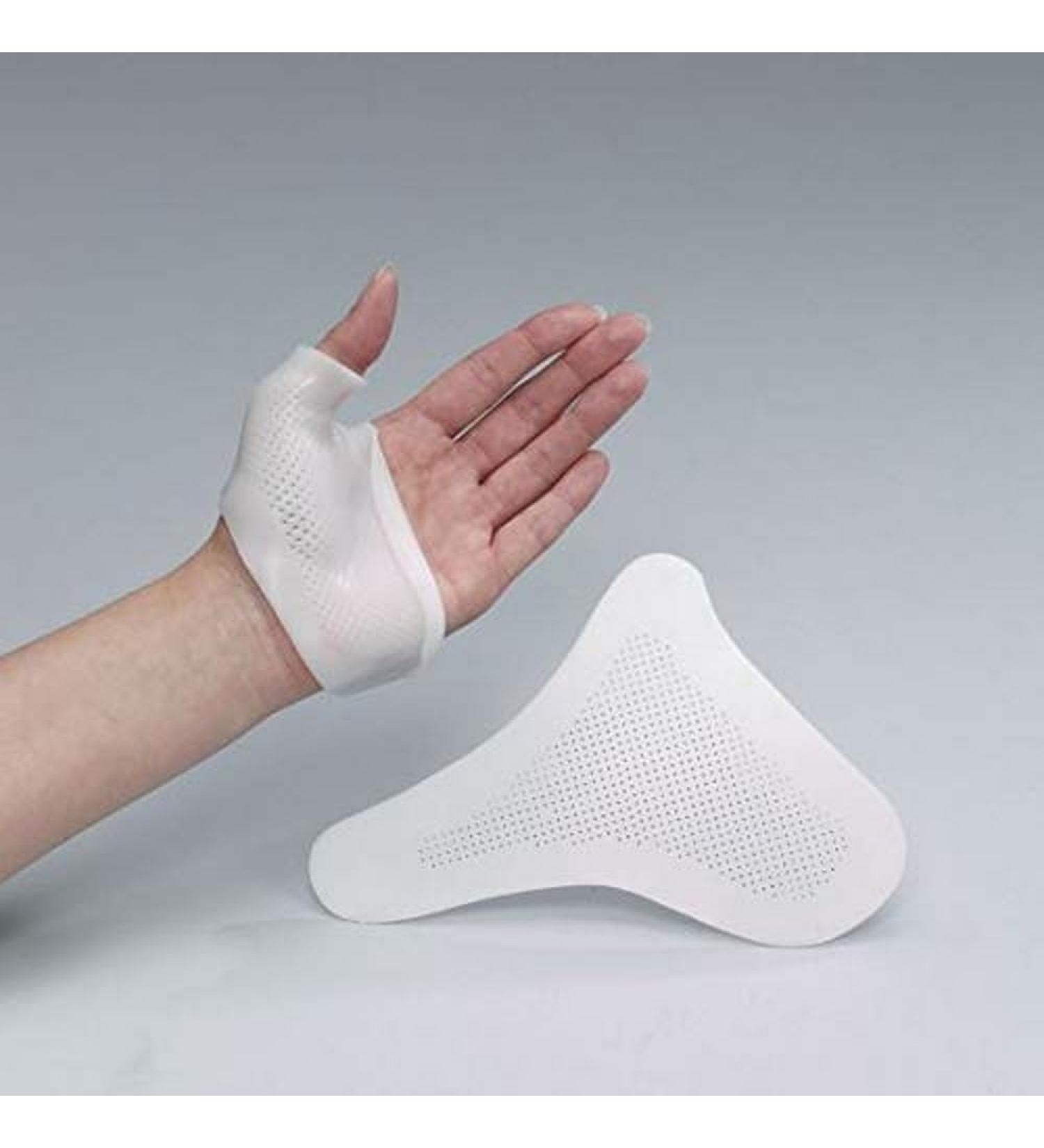 Rolyan Hand Based Thumb Spica Splint Polyform - Solid 1/8" Large Pre-Cut Sheet for Arthritis Skier's Thumb & Gamekeeper's Thumb Splinting Fabrication Professional & Clinical Use