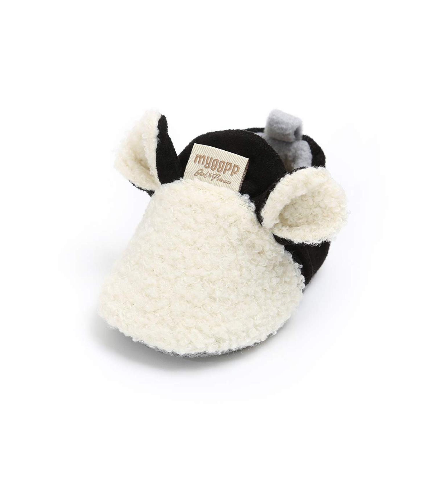 LACOFIA Baby Anti-Slip Winter Booties 6-12 Months - White - Buy Online on GoSupps.com