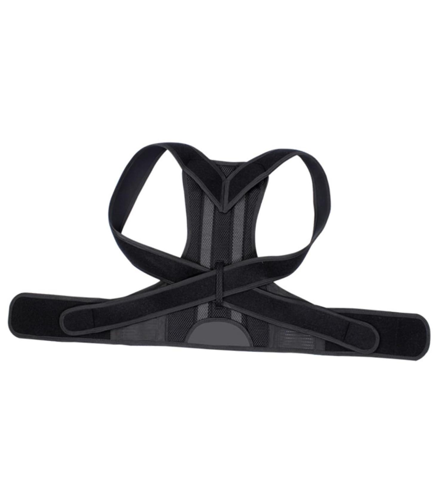 Buy Gatuida Hunchback Posture Belt for Men - Lumbar Support & Corrector Brace | Adjustable Orthotics | Black 31X26.5CM - Buy Online on GoSupps.com