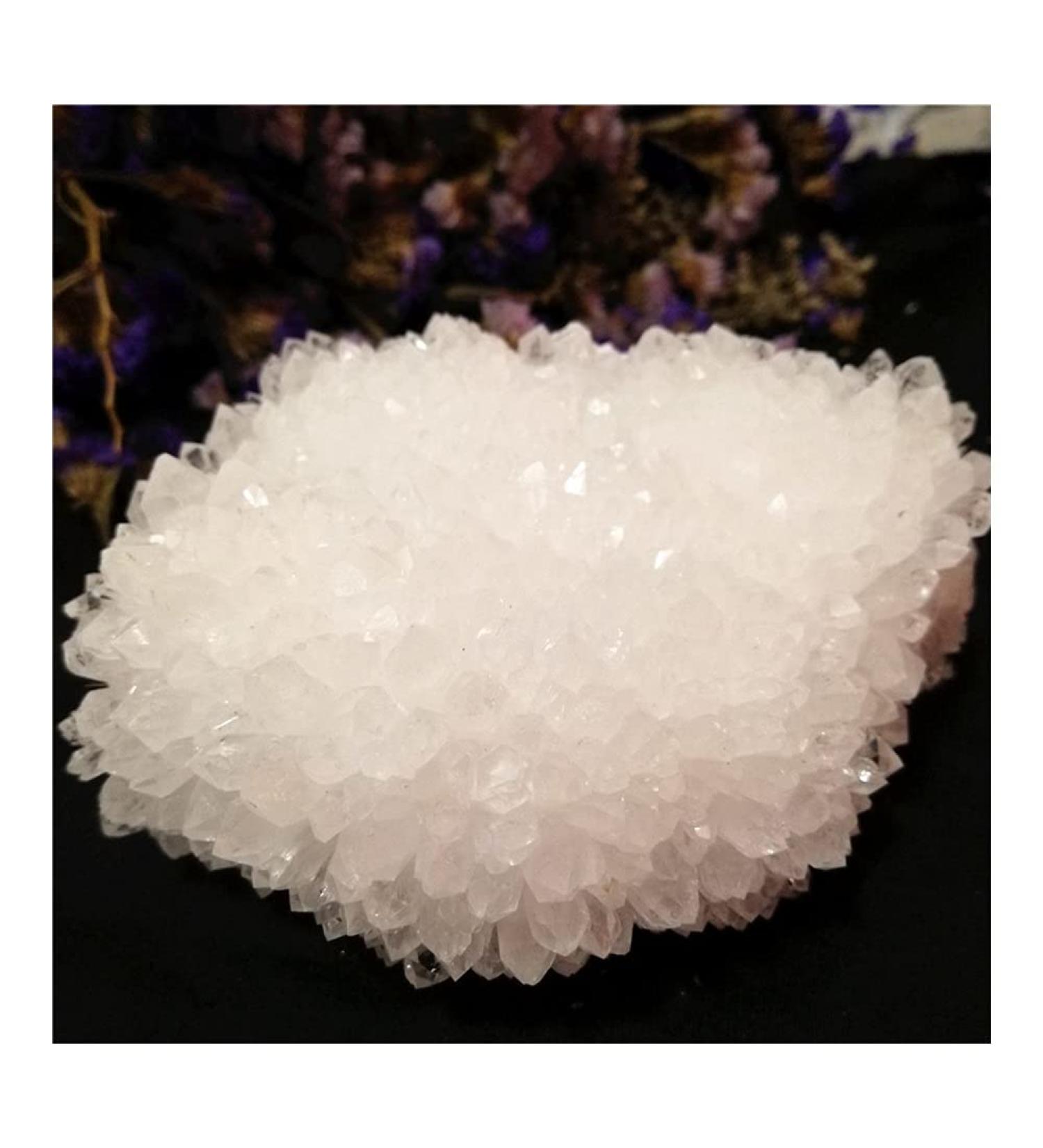 Natural Crystal Rough Crystal 100-1000g Natural White Crystal Clear Cluster Original Stone Quartz Rock Raw Gemstones Decor (Size : 100g) - Buy Online on GoSupps.com