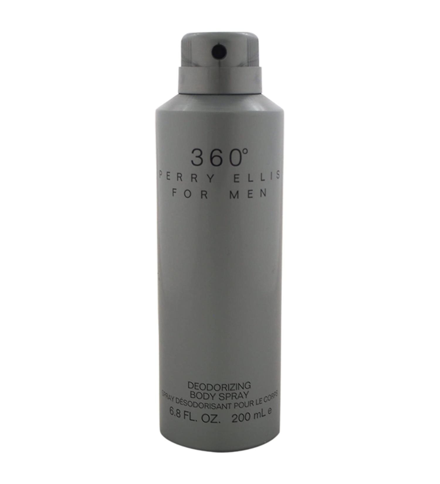 Perry Ellis 360 Deodorizing Body Spray For Men 6.8 Ounce