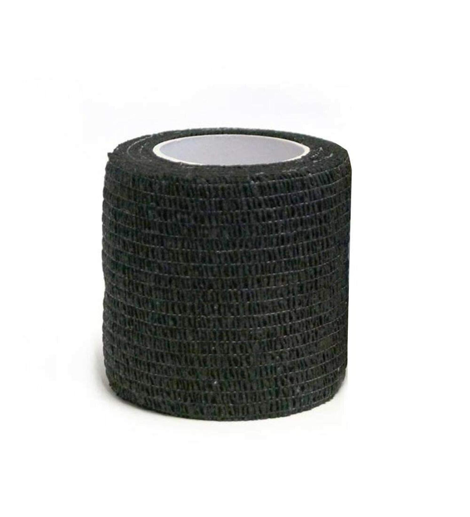 Precision Goalkeeper Wrist & Finger Soccer Tape 5cm - Black | International Shipping Available - Buy Online on GoSupps.com