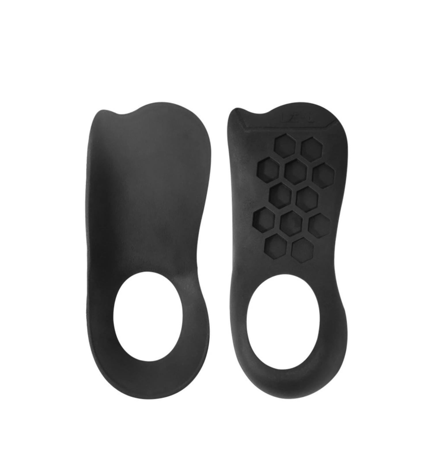 Plantar Fasciitis Insoles for Men & Women | Relief for Flat & High Arches | Correct X/O Leg Alignment | ZGXDHS-001-M - Black - Medium Size (Men 5-7.5 Women 6.5-9 - Buy Online on GoSupps.com