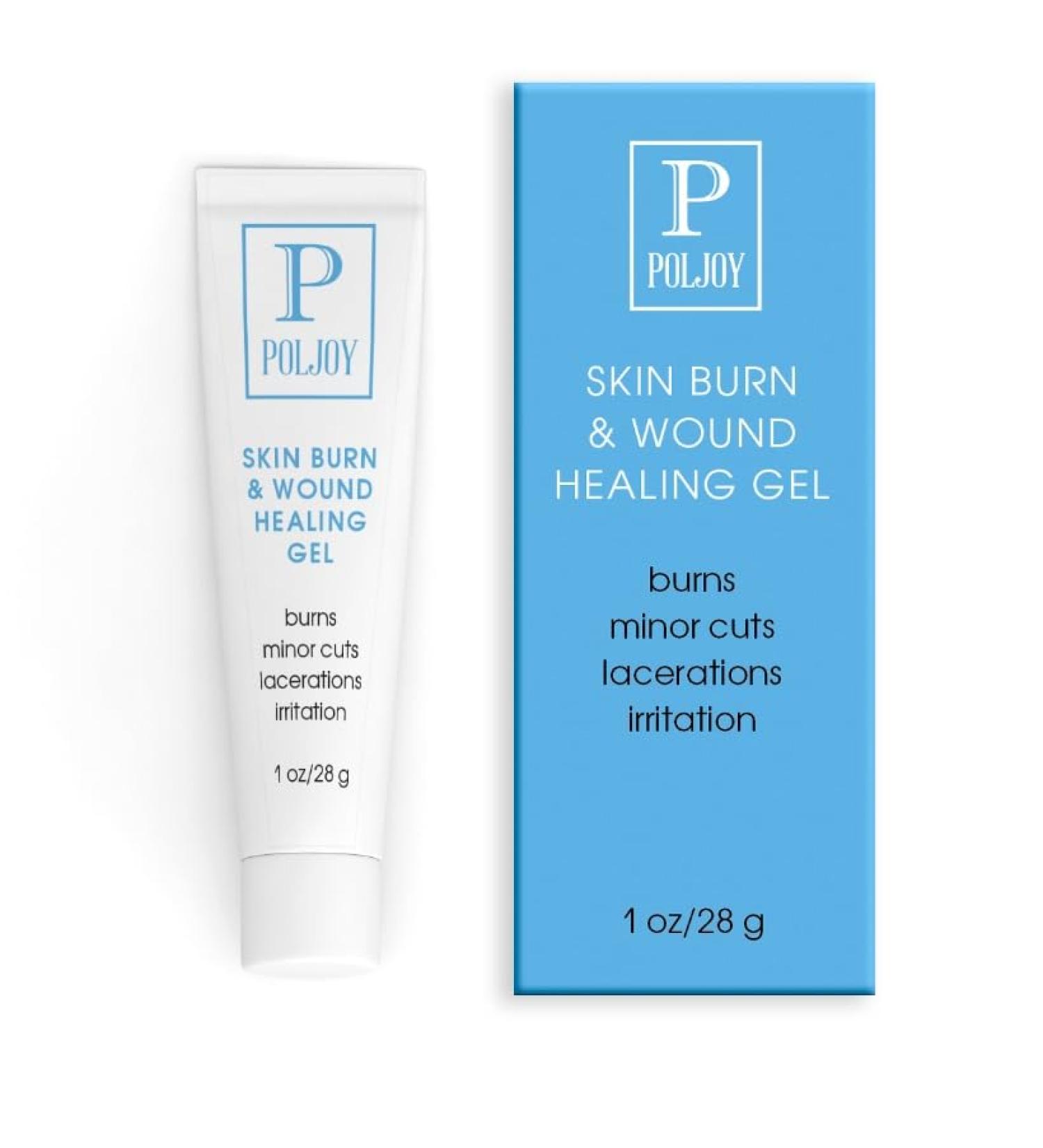 Skin Burns Botanical Gel - Herbal Remedy for Fast Relief Scar Care & Recovery from Burns Sunburns Cuts Itching & Scrapes - Buy Online on GoSupps.com