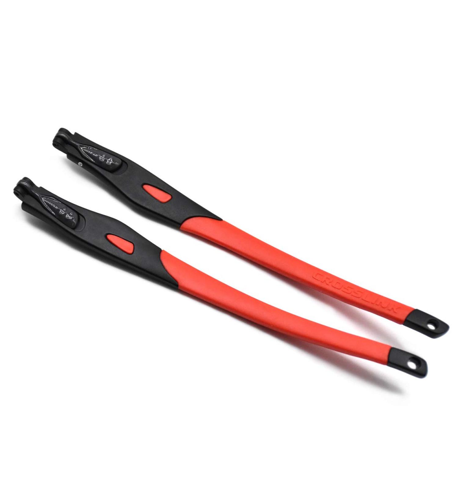 SOODASE Replacement Lens Frame Legs for Oakley Crosslink Glasses - Red | International Shipping Available - Buy Online on GoSupps.com