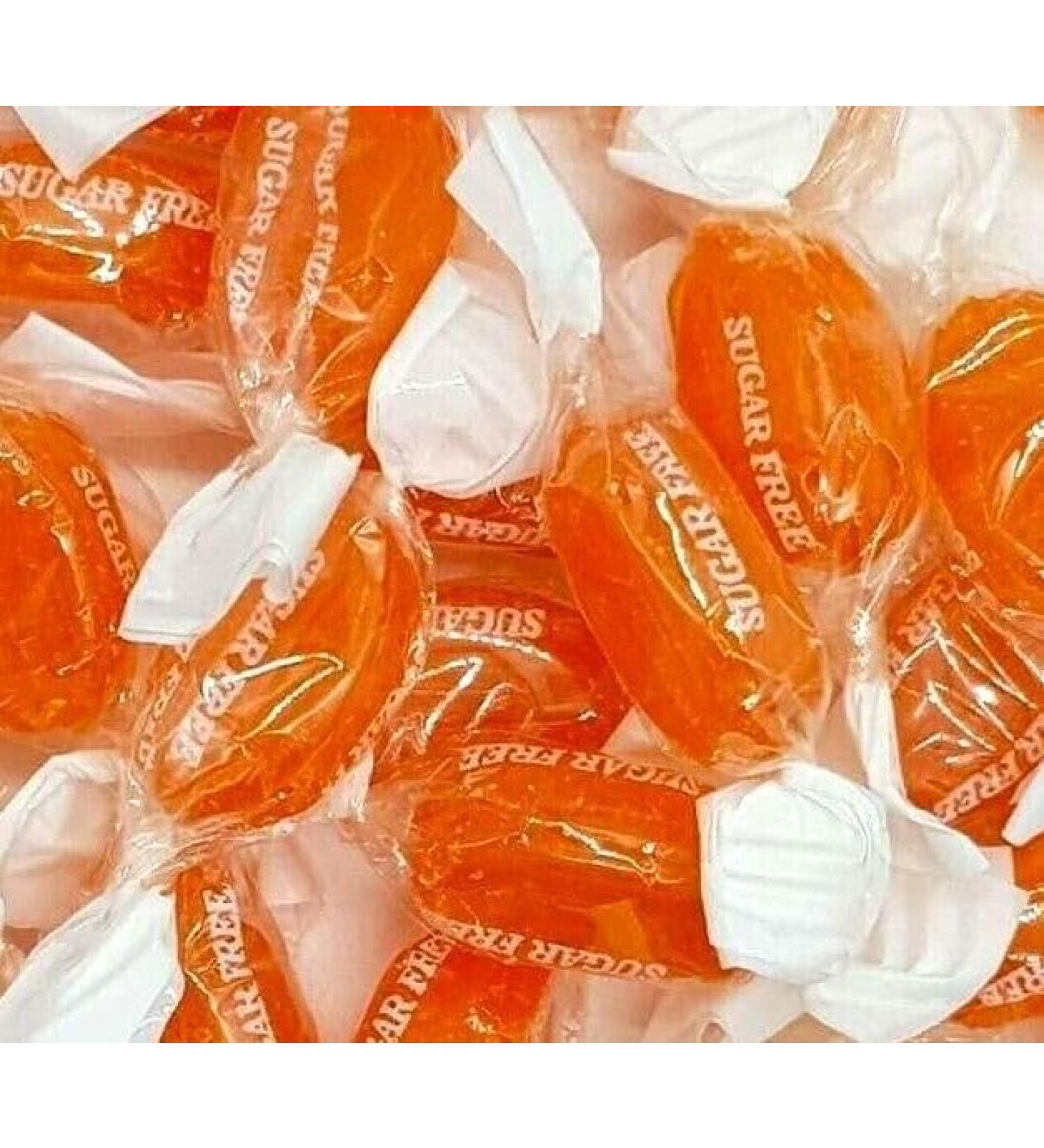 Sugar Free Barley Sugar Sweets - Hard Boiled Traditional Sweets - 500g Pouch - Diabetic Sweets