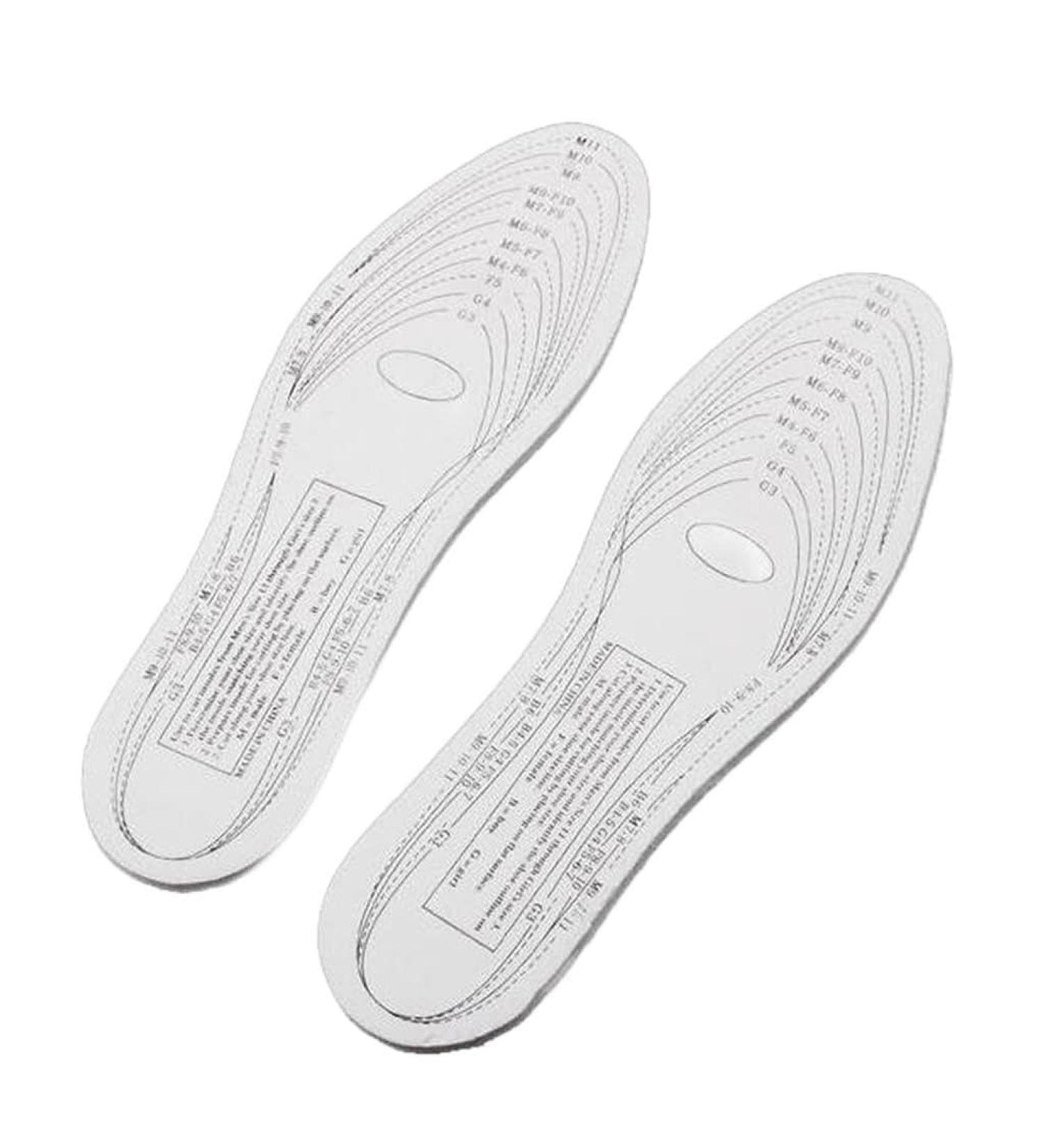 10 Pair Orthopedic Memory Foam Insoles | Breathable Shock-Absorbing Arch Support for Sports & Comfort - Buy Online on GoSupps.com