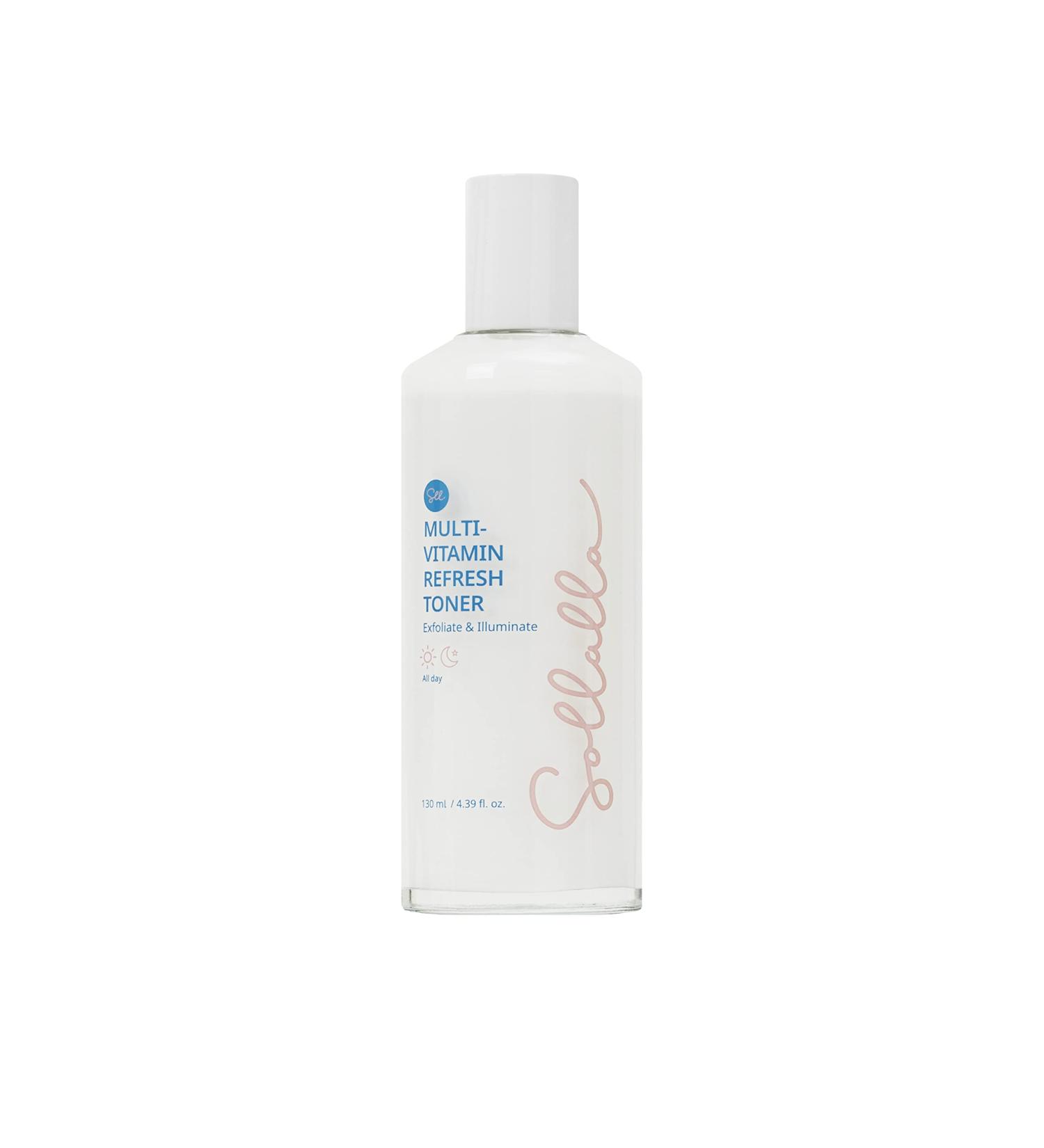 Vitamin Refresh Toner - 77.6% Rice Extract & Niacinamide | AHA Moisturizing Vegan Alcohol-Free Fragrance-Free | Ideal for Dry & Sensitive Skin - 4.39 fl. oz - Buy Online on GoSupps.com