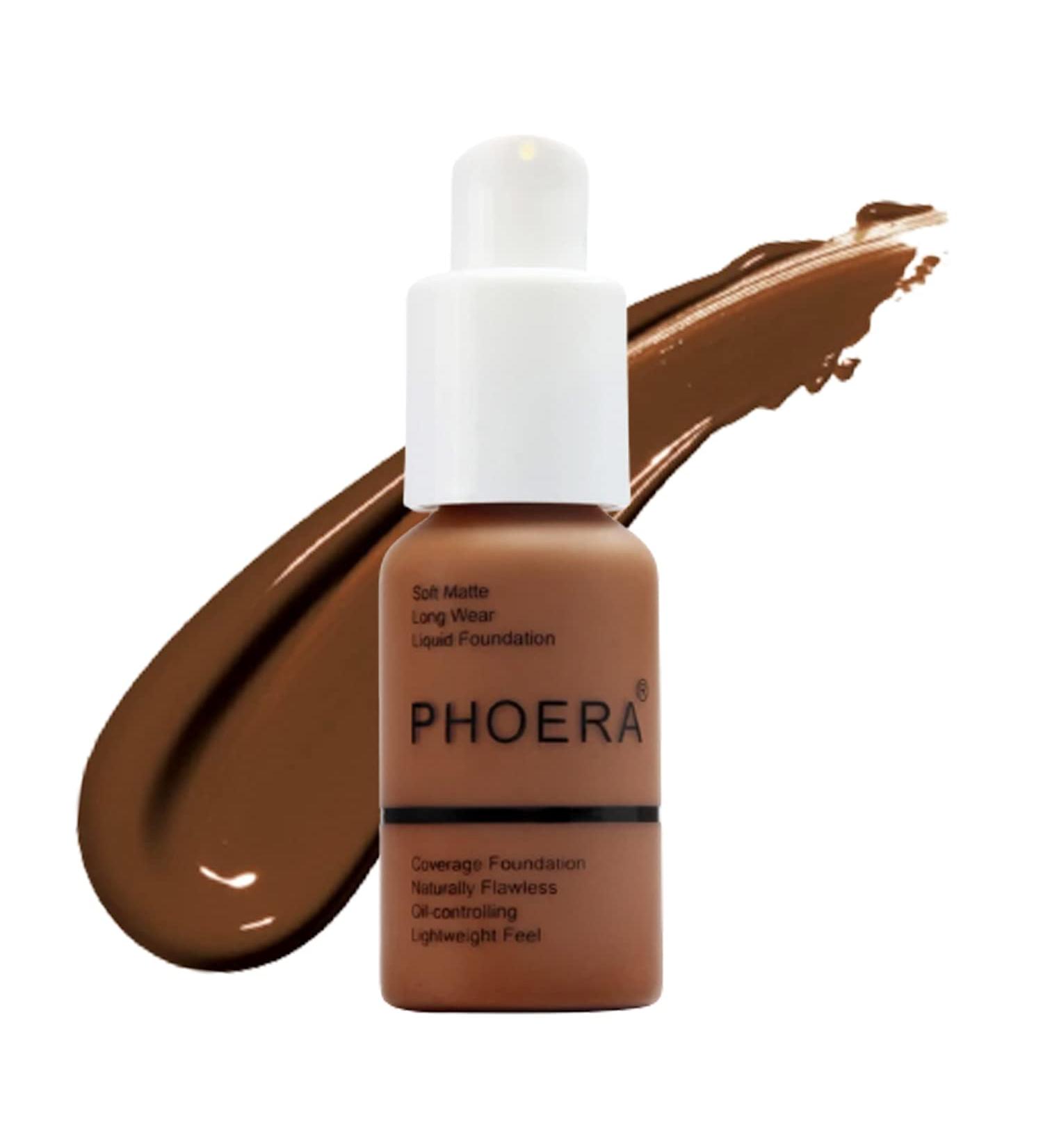 Glamza PHOERA Foundation Concealer 110 TRUFFLE | Full Coverage, Matte Finish, Long Lasting - Buy Online on GoSupps.com