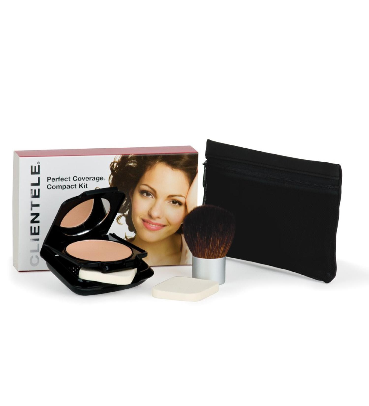 Perfect Coverage Compact Kit (MEDIUM) - Flawless Finish for All Skin Types | International Shipping Available - Buy Online on GoSupps.com