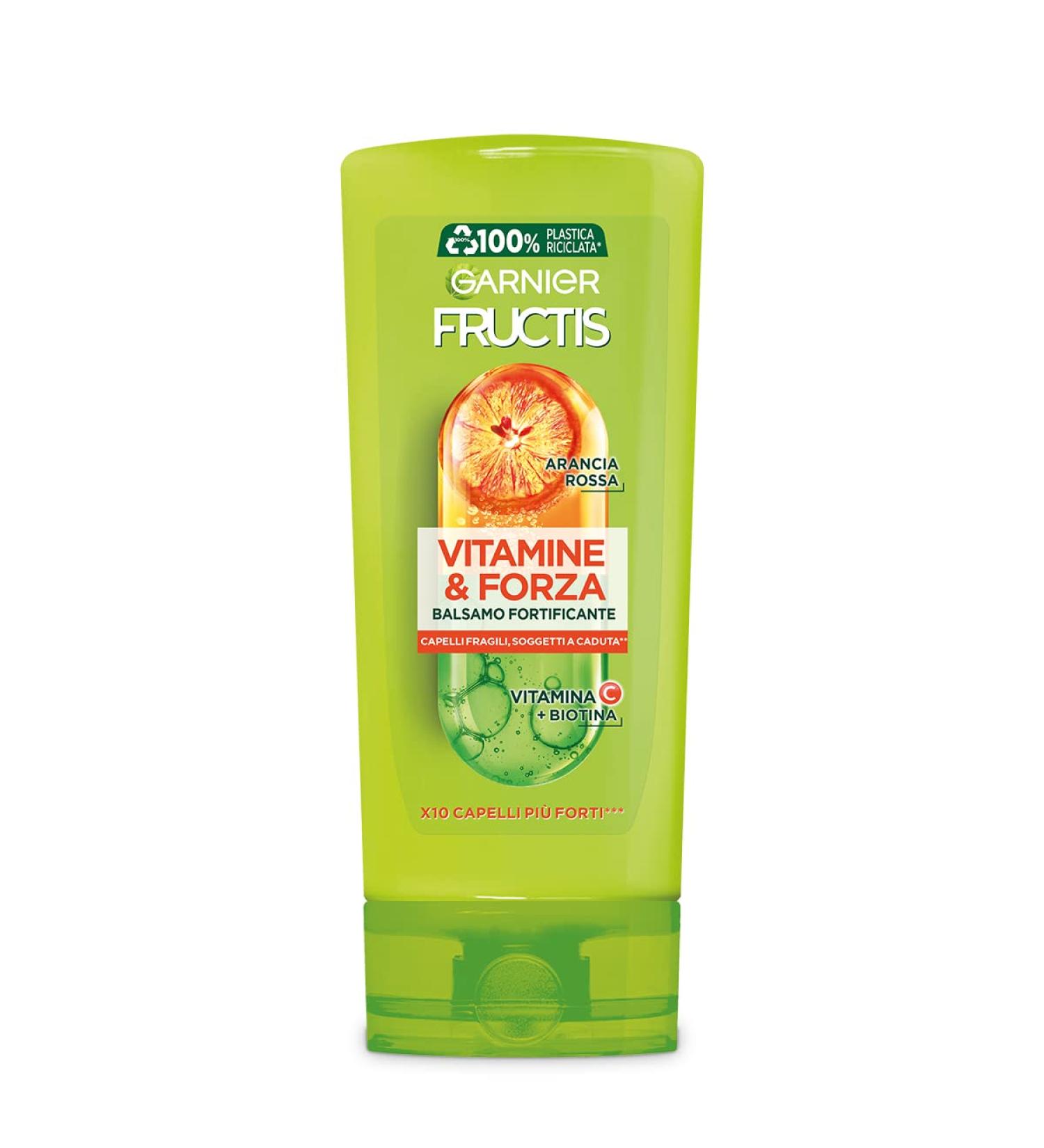 Fructis Vitamine & Forza Balm for Fragile & Dry Hair 200ml | International Shipping - Buy Online on GoSupps.com