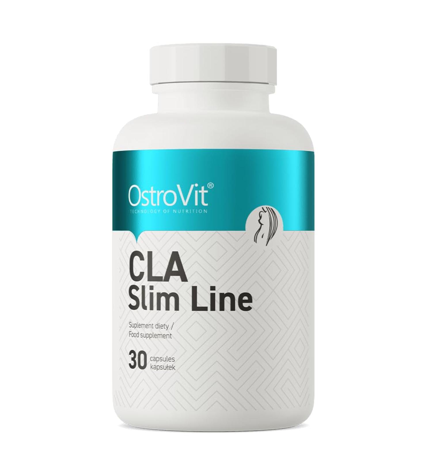 Ostrovit CLA Slim Line 30 Caps - Buy Online on GoSupps.com