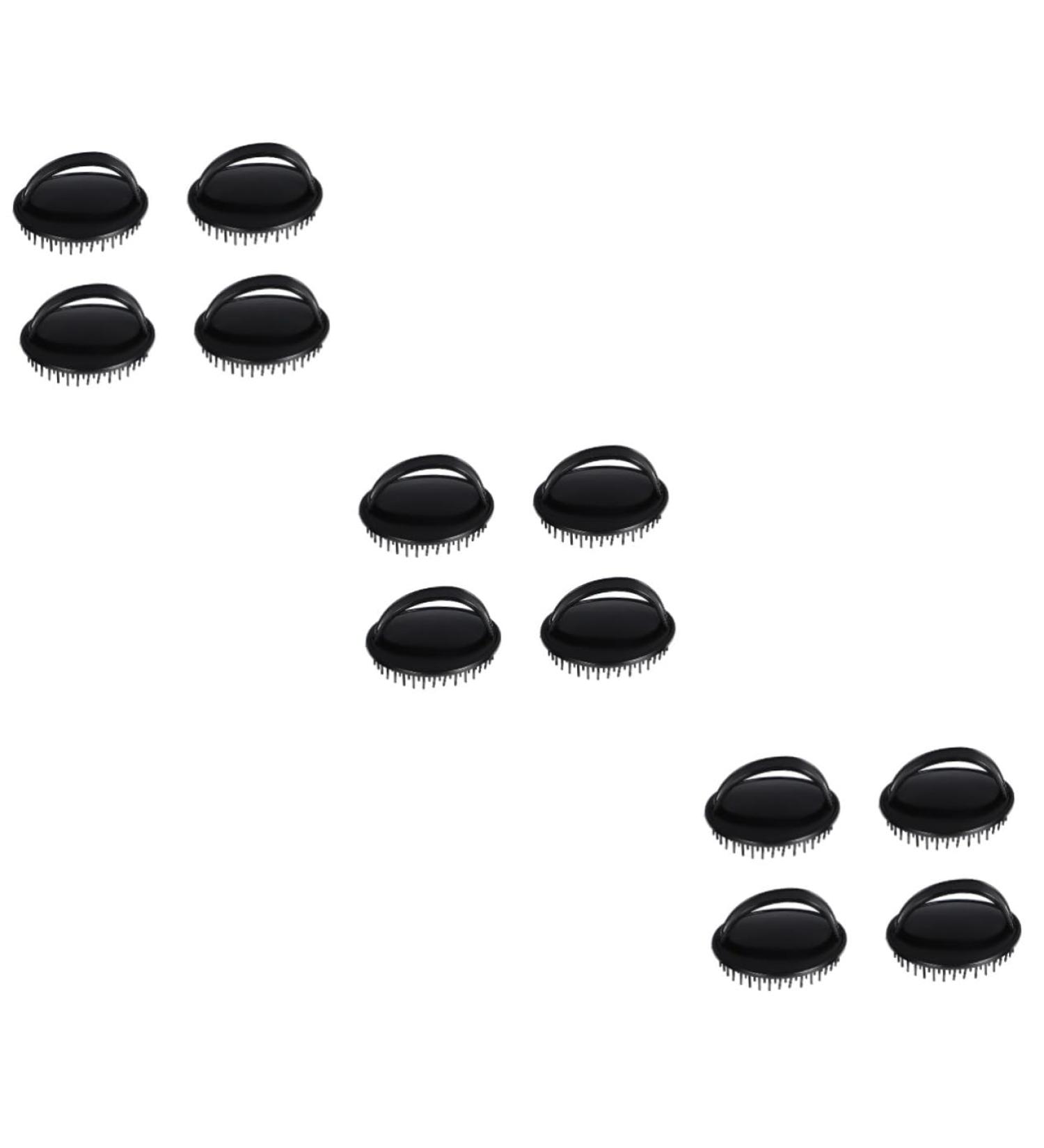 Gleavi 12 StK Curly Hair Massage Shampoo Brush | Scalp Washer & Shower Head Massage Device for Ultimate Relaxation - Buy Online on GoSupps.com