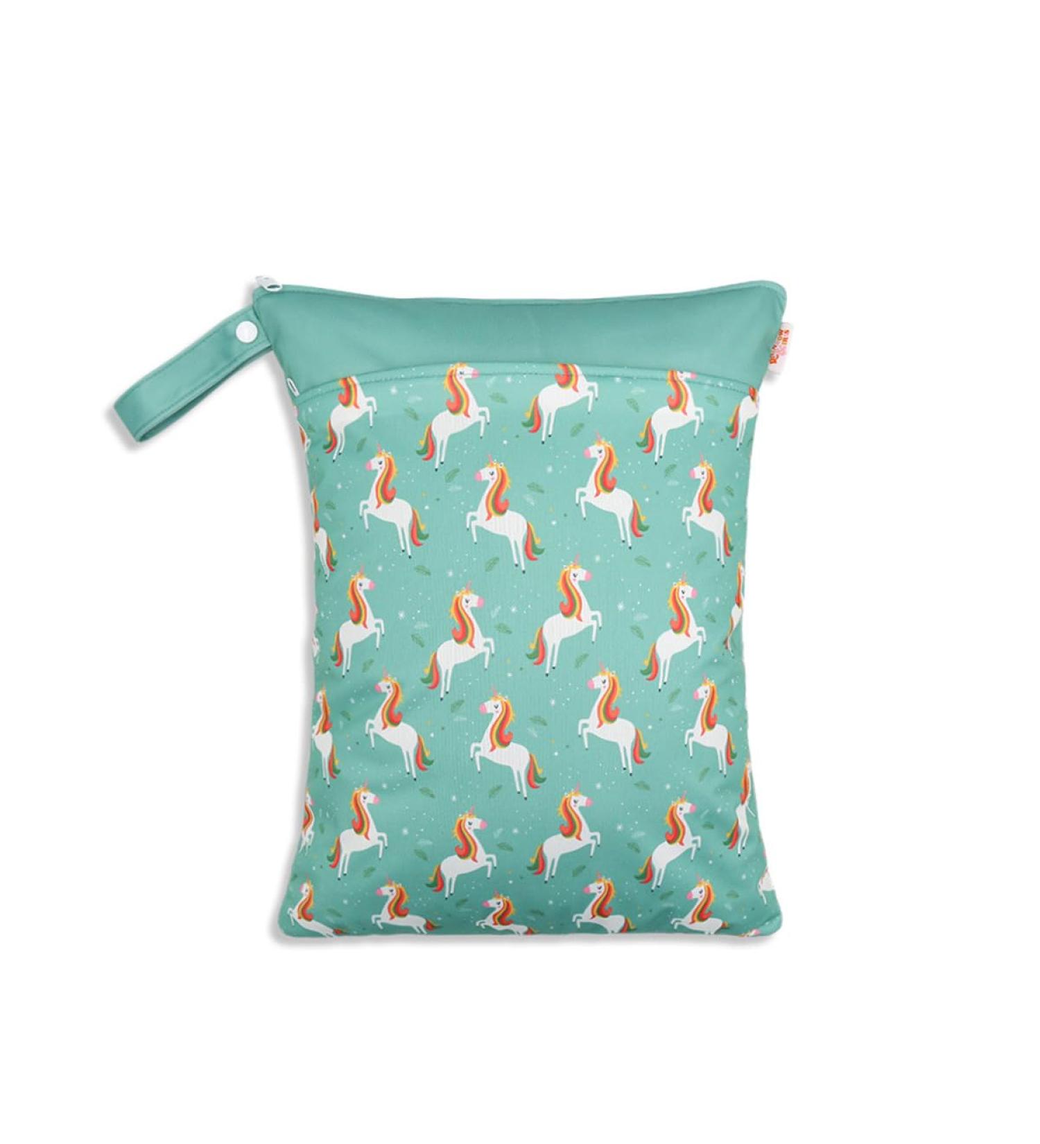 Daysskk Waterproof Wet Bag for Kindergarten Girls Zippered Diaper & Laundry Bag (30x40 cm) | Ideal for Daycare Swimming & Travel - Pattern 3 - Buy Online on GoSupps.com