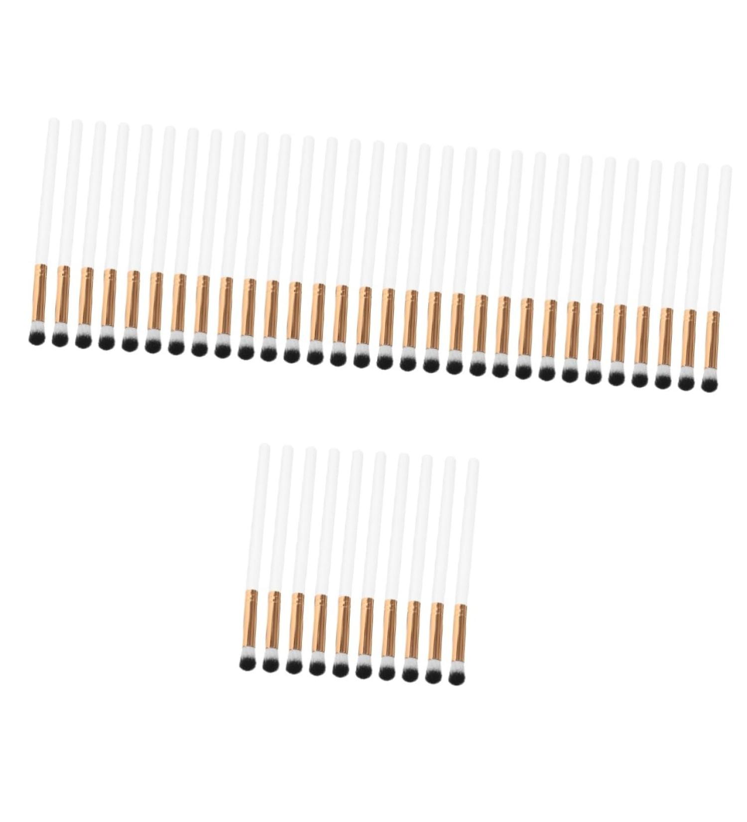 FOMIYES 40 pcs set eyeshadow brush for women contouring brush eyeshadow brush 17.50X1.00X1.00CMx4pcs Whitex4pcs - Buy Online on GoSupps.com