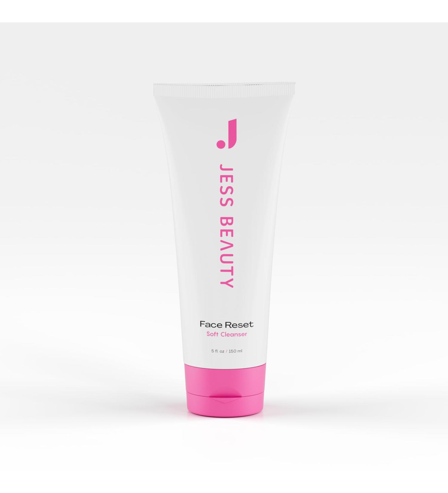 Jess Beauty Face Reset Soft Cleanser with Squalane & Hyaluronic Acid - 5 fl oz - Buy Online on GoSupps.com