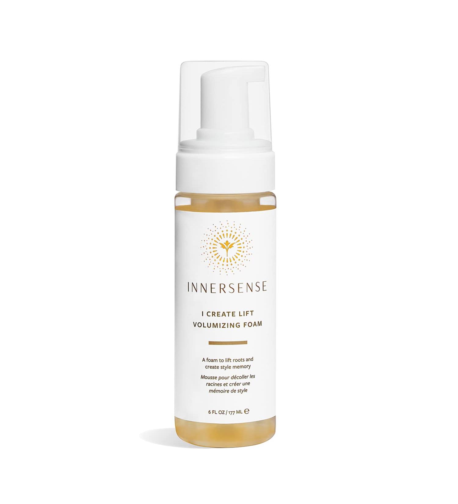 Innersense Organic I Create Lift Hair Volumizing Foam 6 oz - Clean Non-Toxic Haircare - Buy Online on GoSupps.com