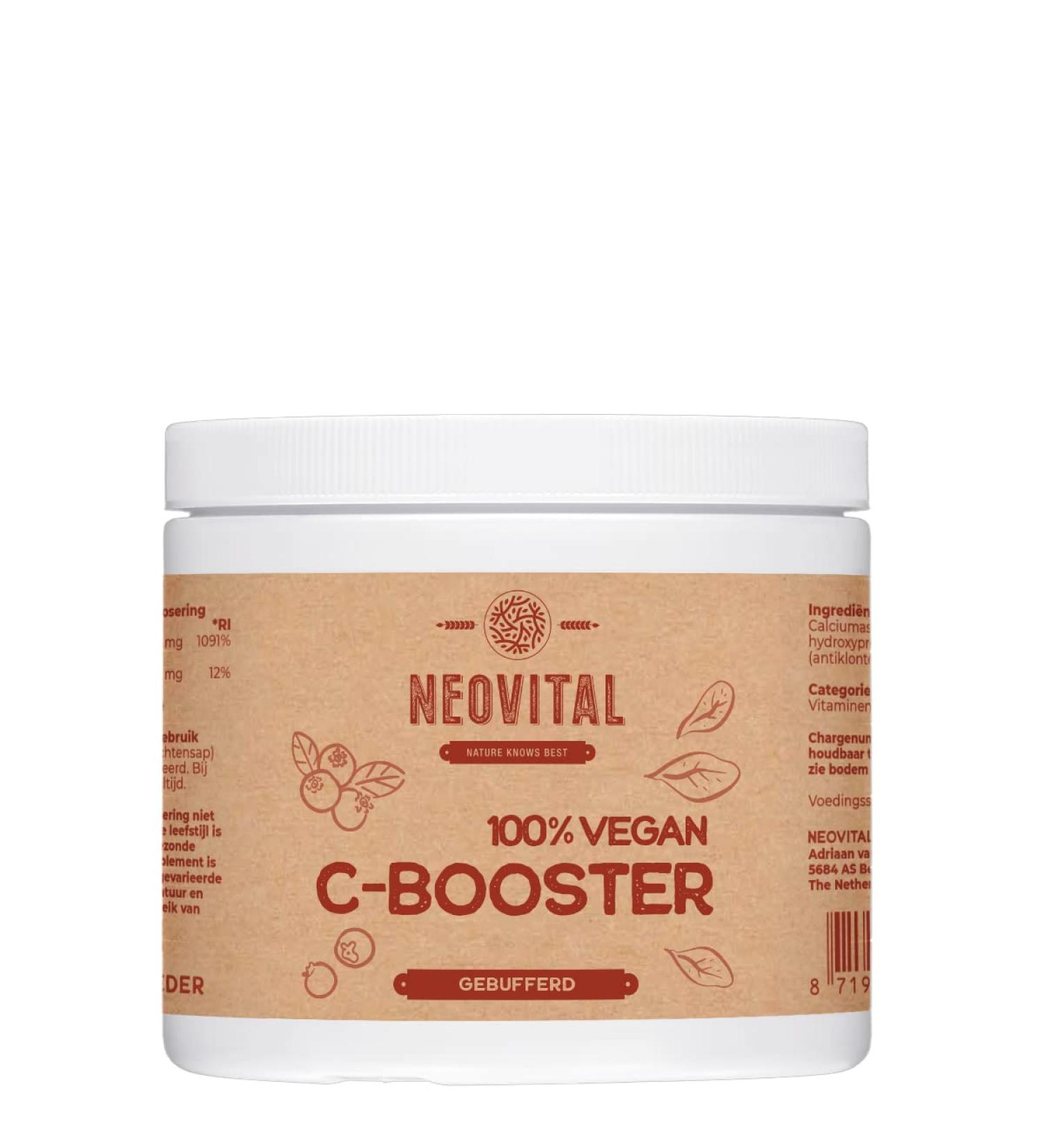 Neovital C-Booster Vega - high-quality vitamin C that does not tolerate ascorbic acid
