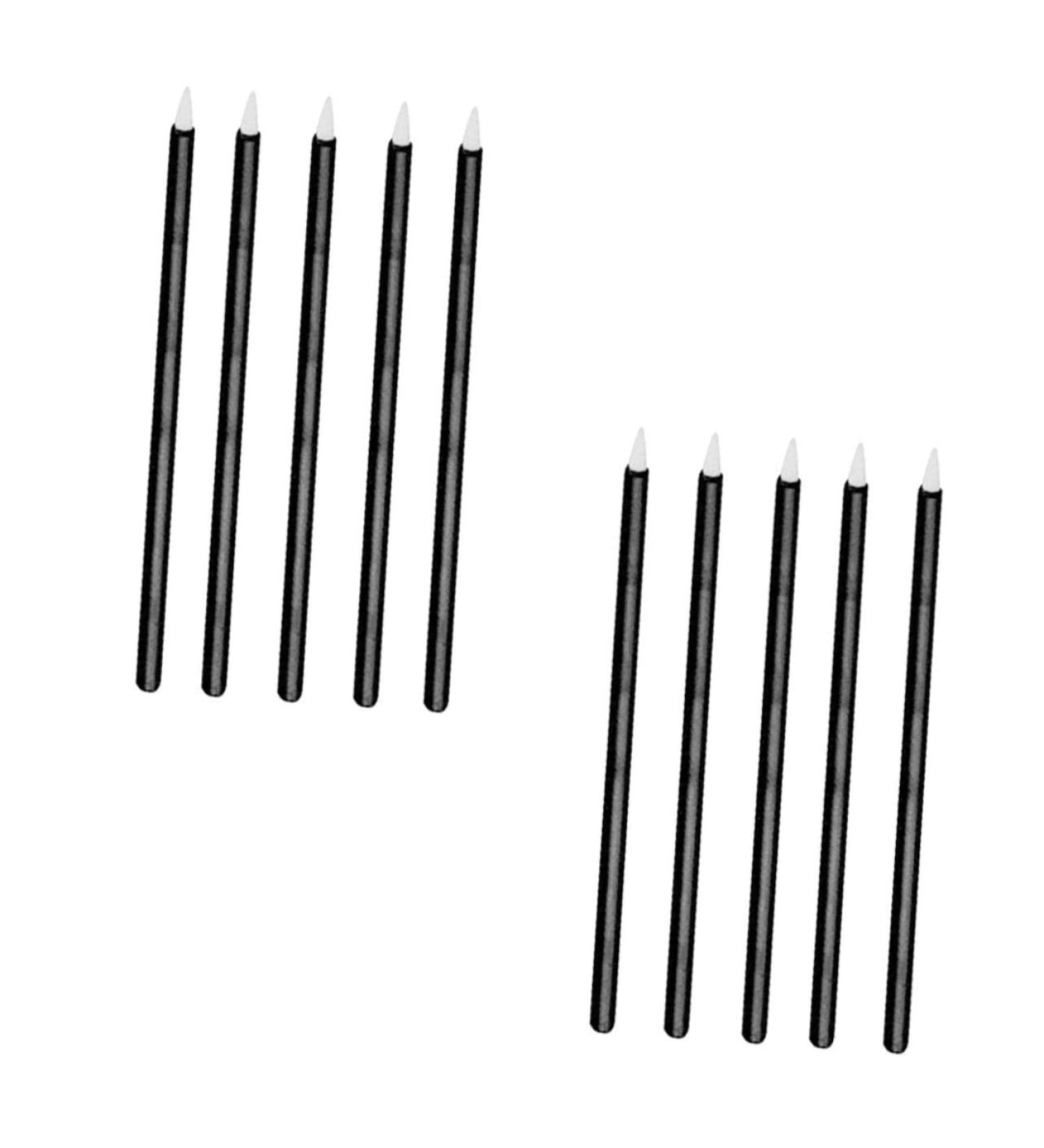 FOMIYES White Eyeliner Pencil 300 PCS Disposable Eyeliner liquid makeup Fine Eyeliner Brush Disposable Makeup Eyeliner gel 1 count (Pack of 1) Blackx3pcs - Buy Online on GoSupps.com