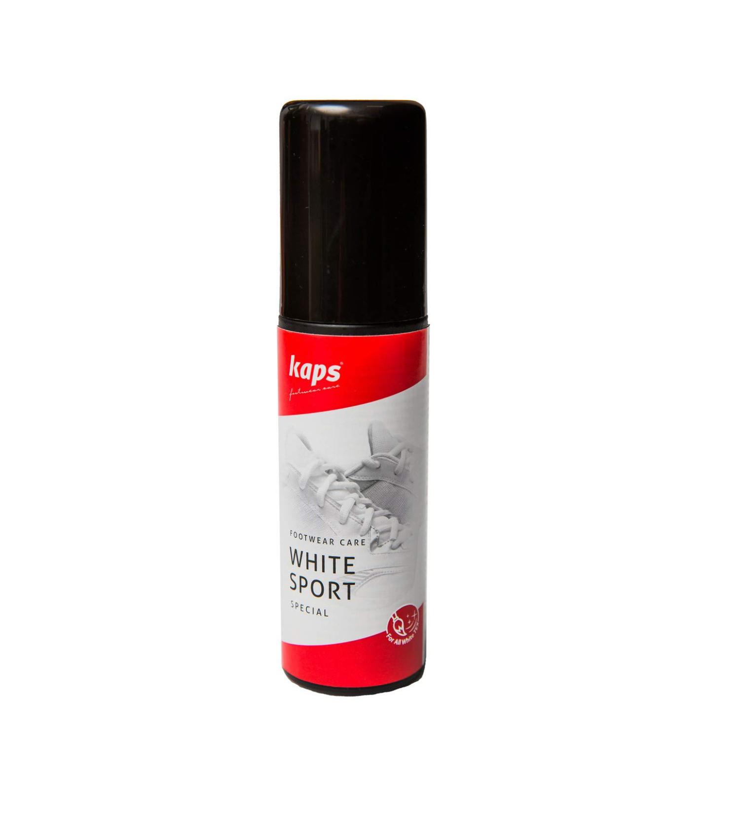 Kaps Color Refreshment for Leather & Canvas Sports Shoes | White Sport 75ml - Revitalize Sneakers - Buy Online on GoSupps.com
