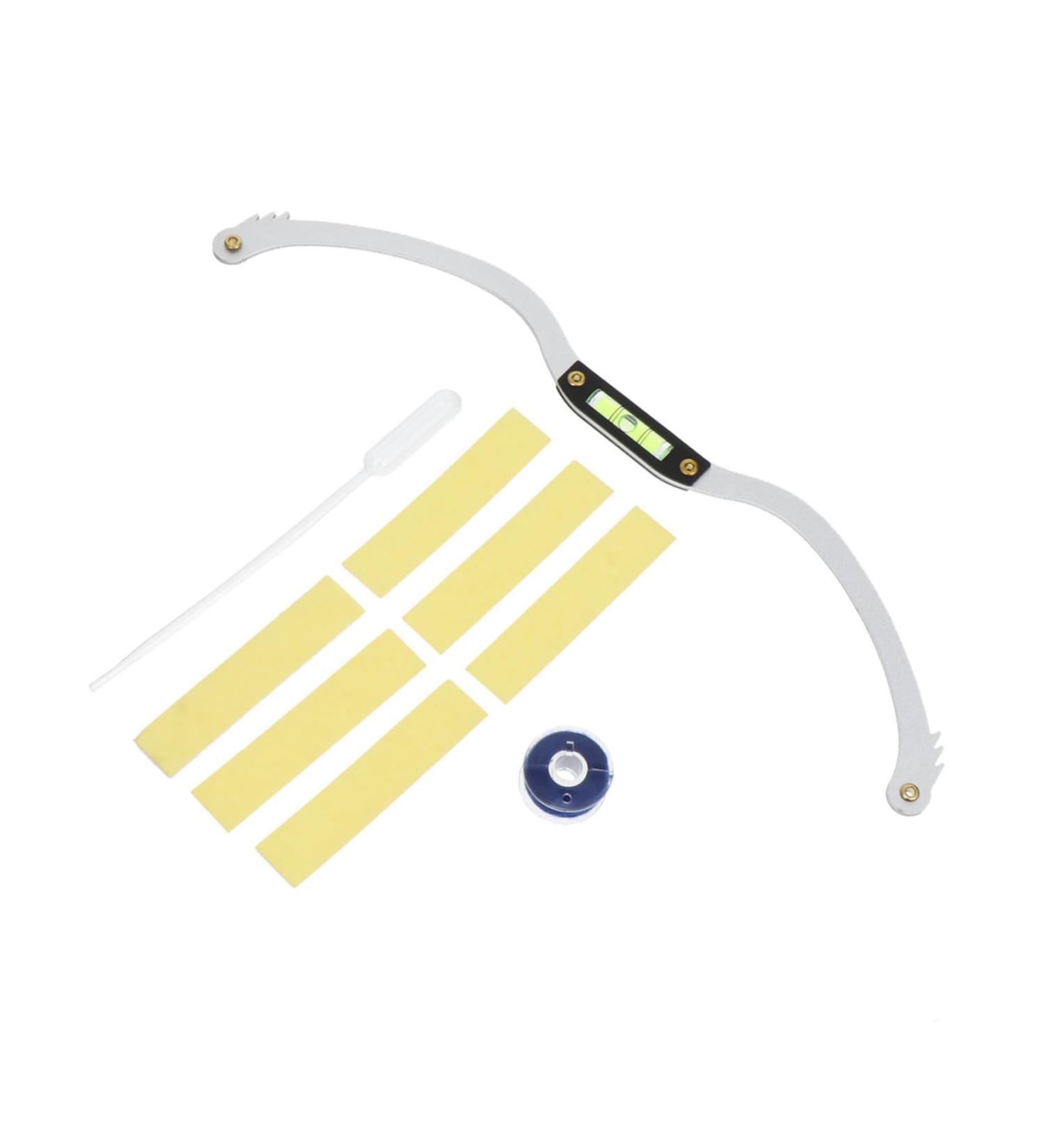 FRCOLOR 4 pcs Horizontal Line Tool Shaping Marker Metal Premium Mapping Auxiliary Measuring Professional 1 count (Pack of 1) Silverx4pcs - Buy Online on GoSupps.com