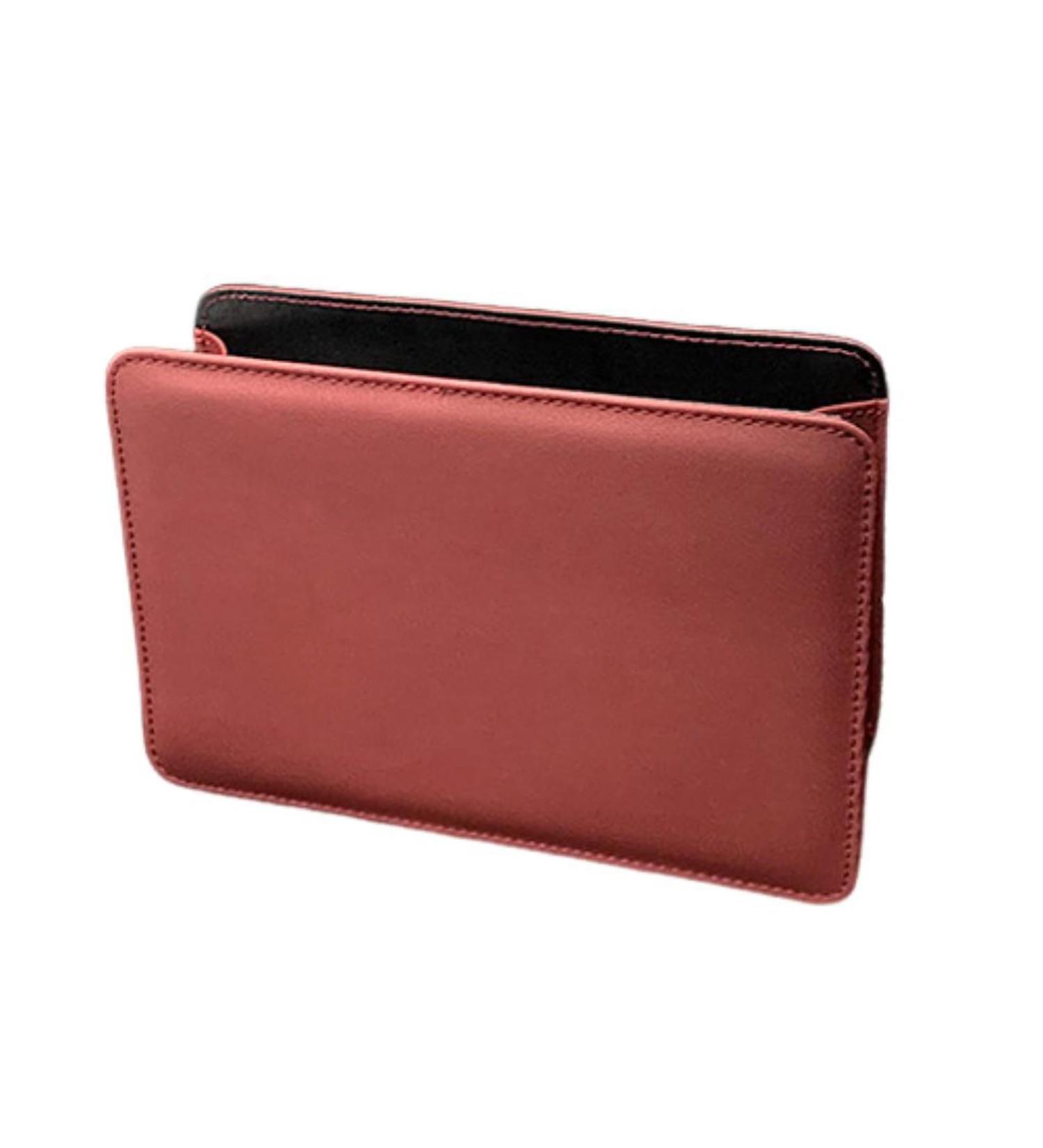 utaxuper Car Dustbin Small Mini Foldable Multi-Purpose Hanging Car Organizer Trash Bin Wine Red - Buy Online on GoSupps.com