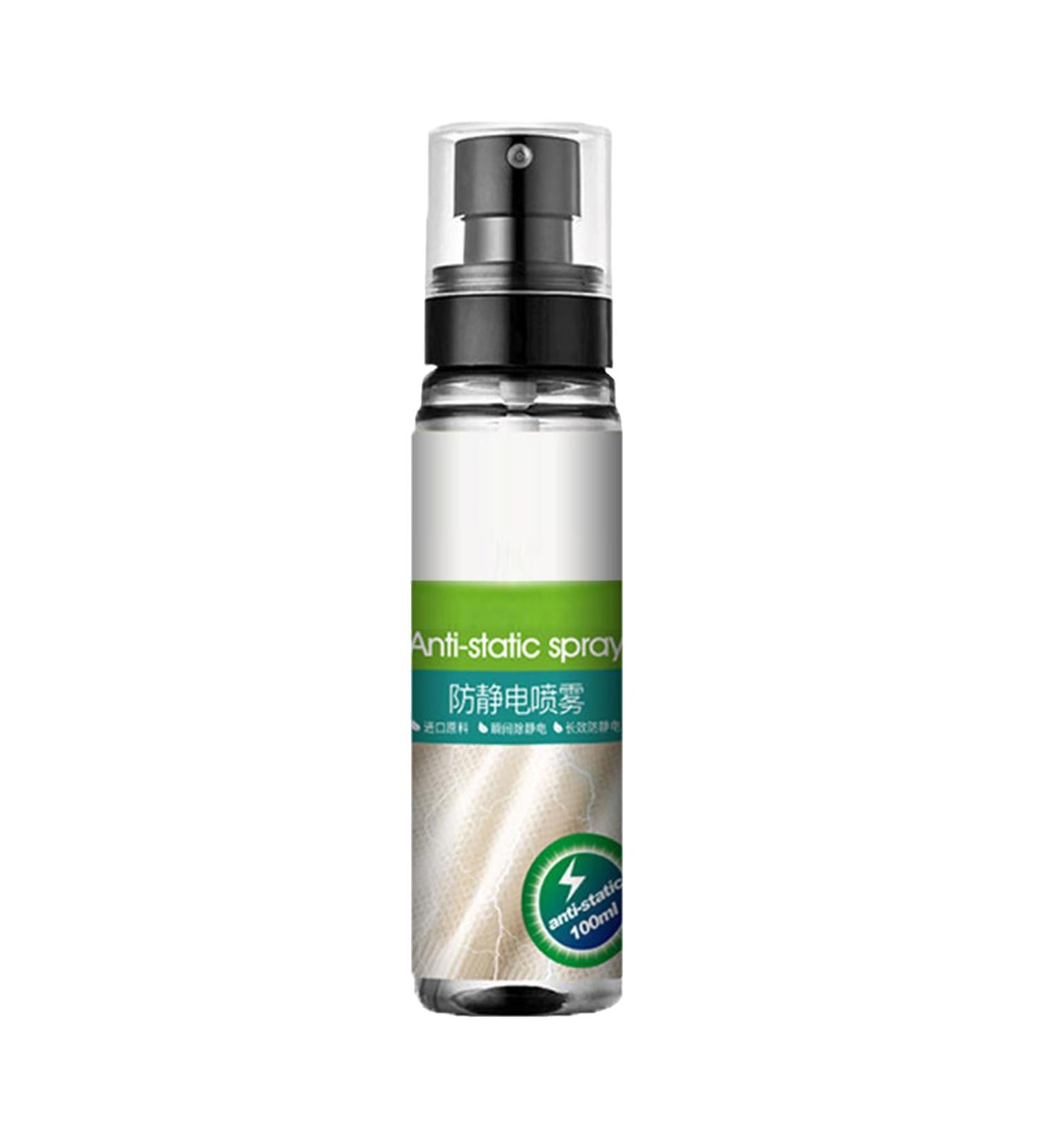 Natural Static Cling Remover Multi Purpose Anti Static Spray Dustproof Travel Size Anti Static Spray for Clothes Home Travel 12b