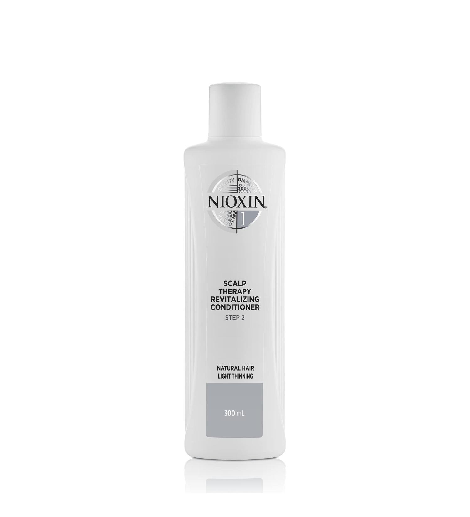 Nioxin System 1 Scalp Therapy & Hair Thickening Treatment Conditioner 300 ml - For Natural Hair with Light Thinning | Pack of 1 - Buy Online on GoSupps.com