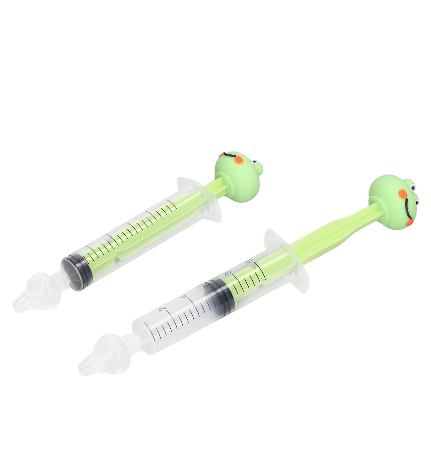 Portable 10ml Nasal Irrigation Device for Travel - Controllable Pressure Syringe Nasal Irrigator (Green Frog) - Buy Online on GoSupps.com