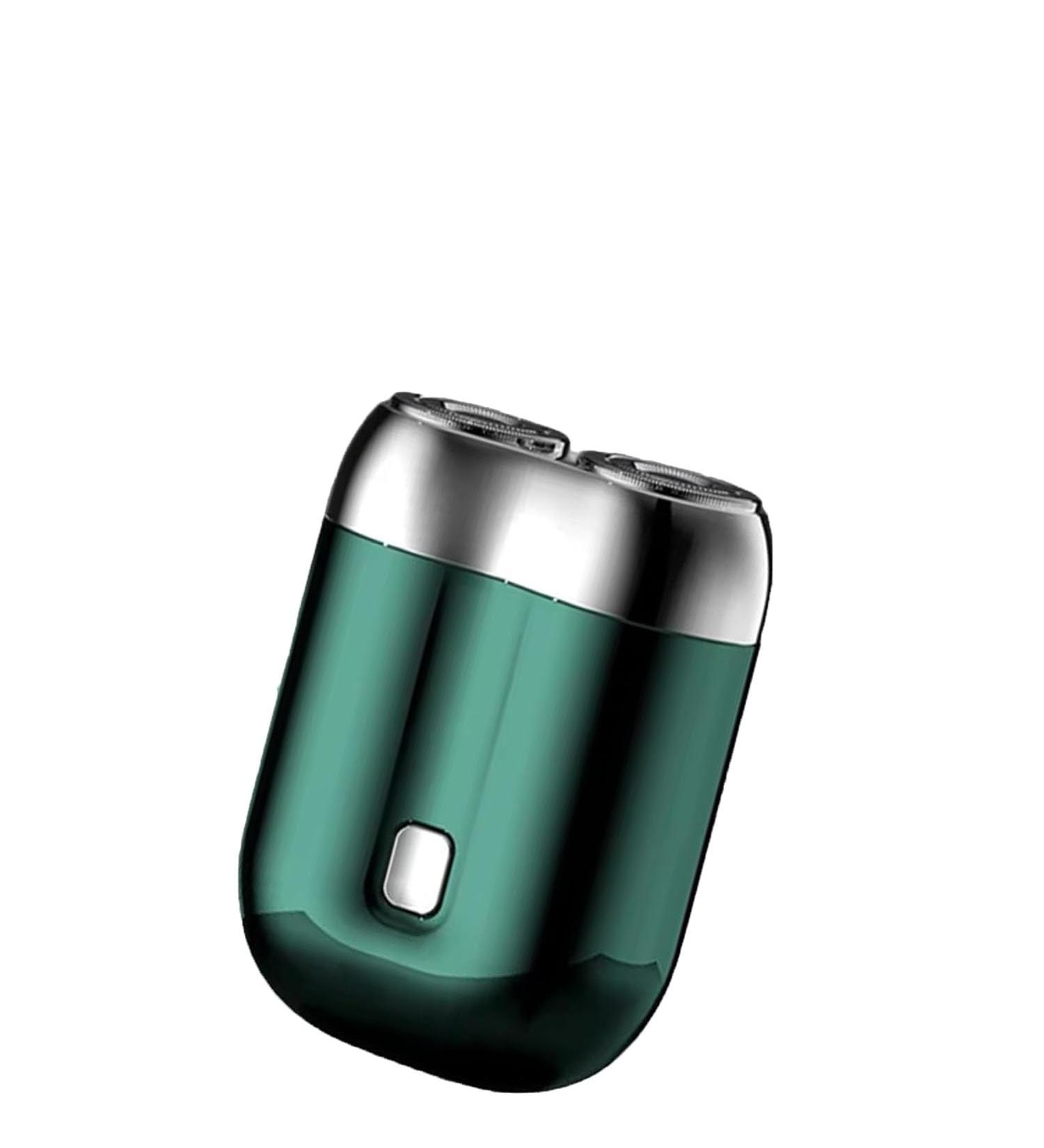 2024 New Upgrade Pocket Shaver USB Mini Shavers for Men Double Head Razor Electric Mini Portable Razor Floating Cutter Head Convenient for Home Car Travel (Green) - Buy Online on GoSupps.com