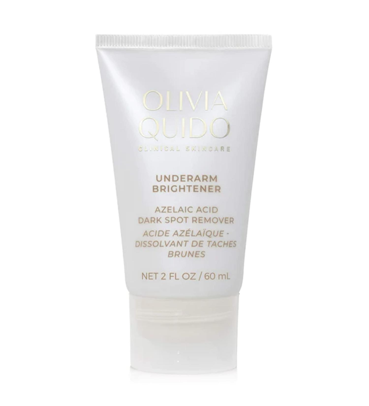 OLIVIA QUIDO Underarm Brightener | Exfoliating & Hydrating Skin Cream for Dark Spots | Discoloration Correction Body Treatment - Buy Online on GoSupps.com