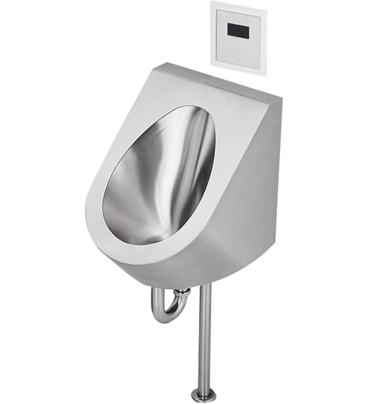 Urinarios de Acero inoxidable Urinario para Hombres Urinario con descarga de inducci n inteligente Urinario de Acero inoxidable montado en la pared Urinario comercial para adultos Urinar Groundrow - Buy Online on GoSupps.com