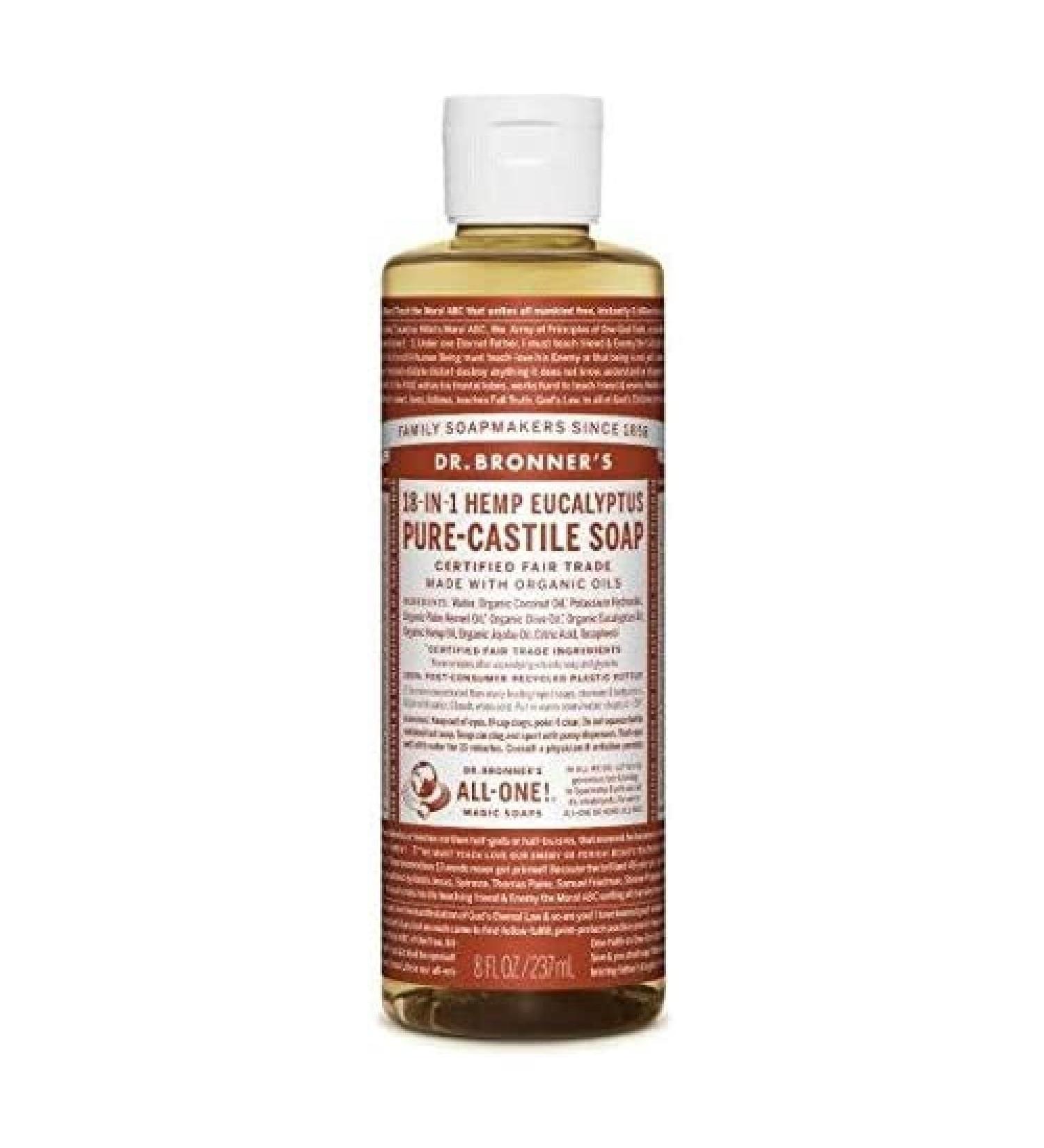 Dr. Bronner's Dr. Bronner's Organic Liquid Soap with Eucalyptus Essential Oil 240 ml