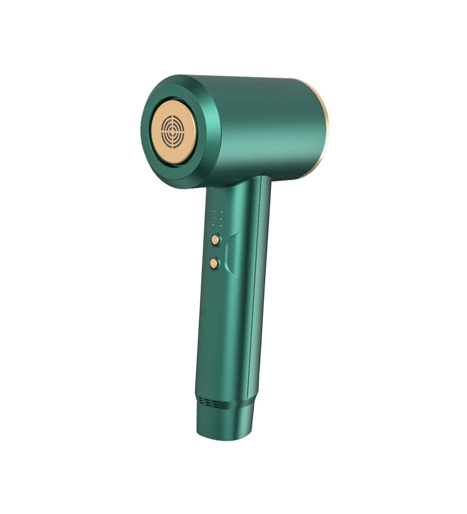 Cordless Hair Dryer with Nozzles Attachment 300 Watt 3 Speed / 3 Heat Settings Lithium Battery Rechargeable Hair Dryer for Travel Outdoor Camping - Buy Online on GoSupps.com