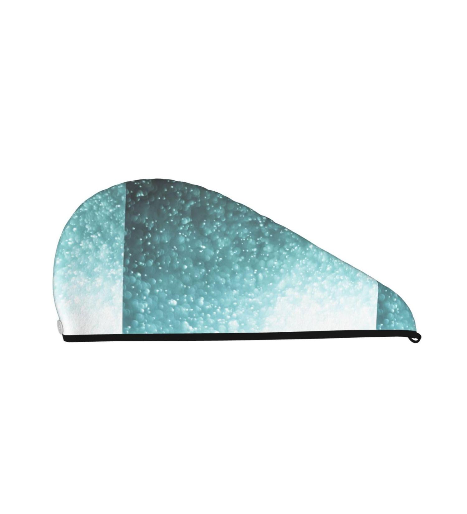 Abstract Bokeh Lights Microfiber Hair Towel - Soft Super Absorbent Coral Velvet Wrap for Long Curly & Thick Hair - Buy Online on GoSupps.com