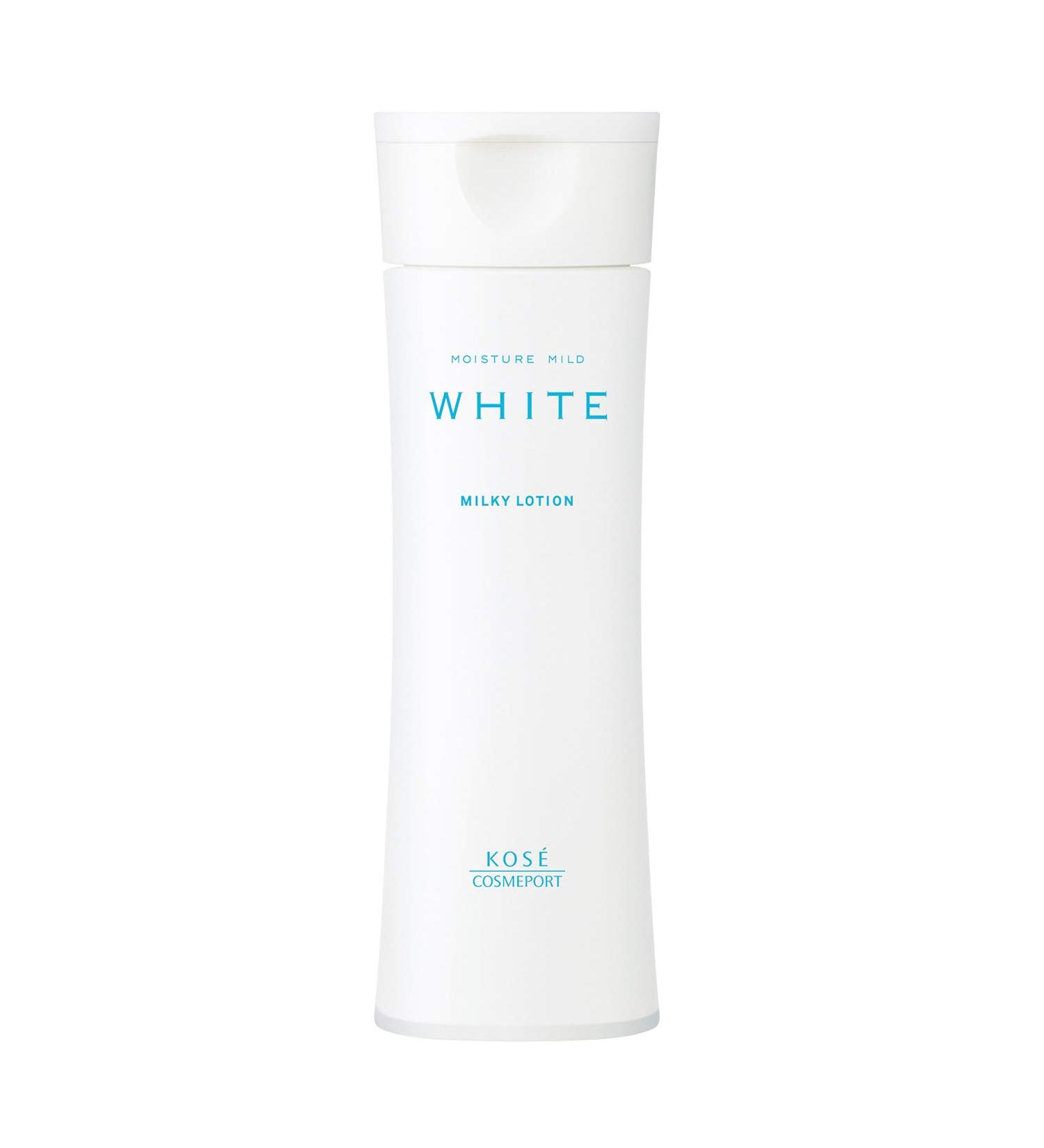 KOSE Moisture Mild Moist White Milky Lotion - 0.5 Pound | Buy Kose Internationally - Hydrating Japanese Skincare - Buy Online on GoSupps.com