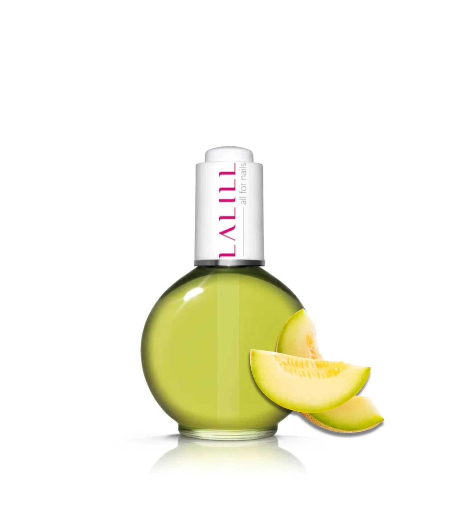 Lalill Nail Cuticle Oil 75ml - Juicy Melon Vegan Nail Care Oil for Healthy Nails & Skin - Spa Manicure with Pipette - Buy Online on GoSupps.com