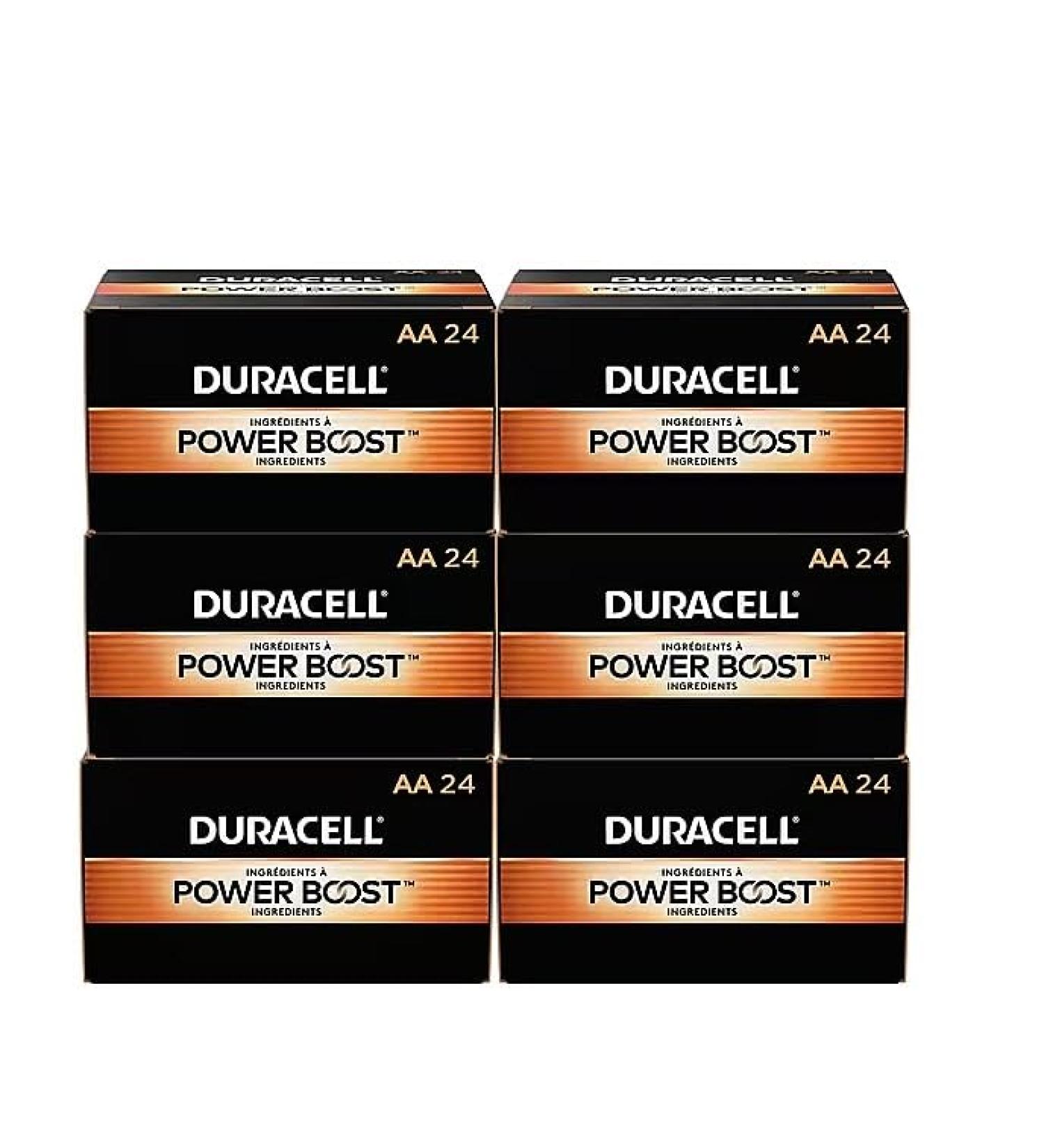 Duracell MN1500BKD CopperTop AA Alkaline Batteries - 144 Count | Best International Shipping - Buy Online on GoSupps.com
